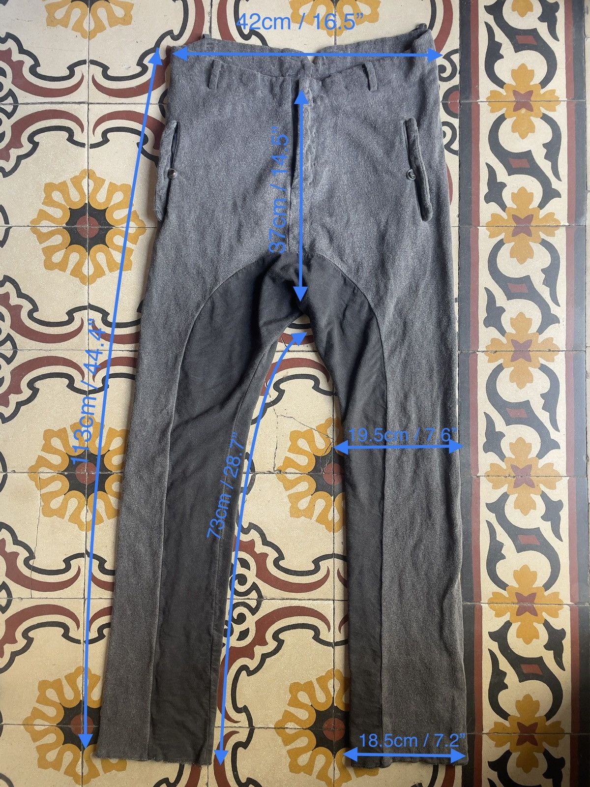 Japanese Brand Lumen et Umbra Avant-Garde Sample Pants Size US 32 / EU 48 - 6 Thumbnail