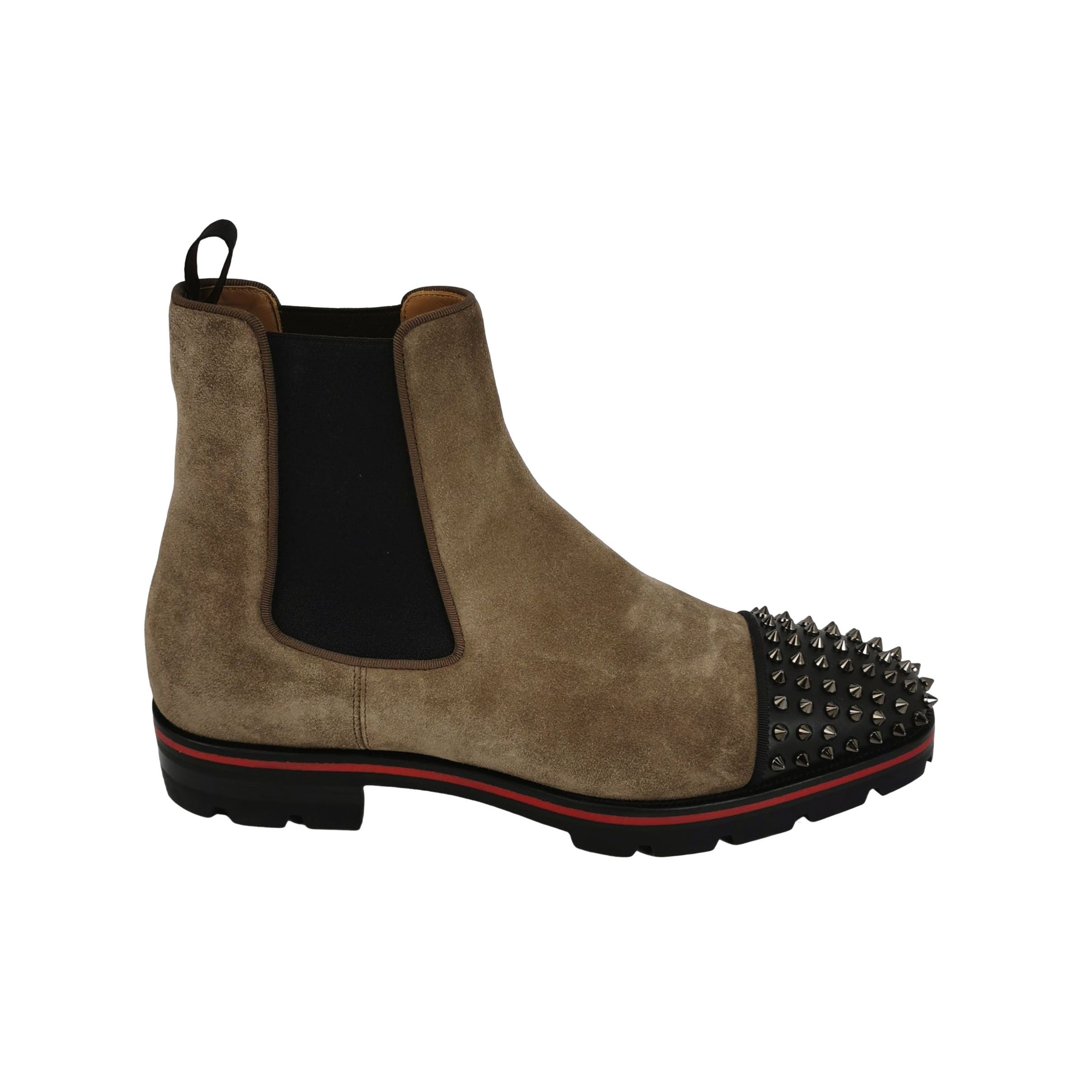 Christian Louboutin Christian Louboutin Suede Melon Spikes Boots 43 Size US 10 / EU 43 - 1 Thumbnail