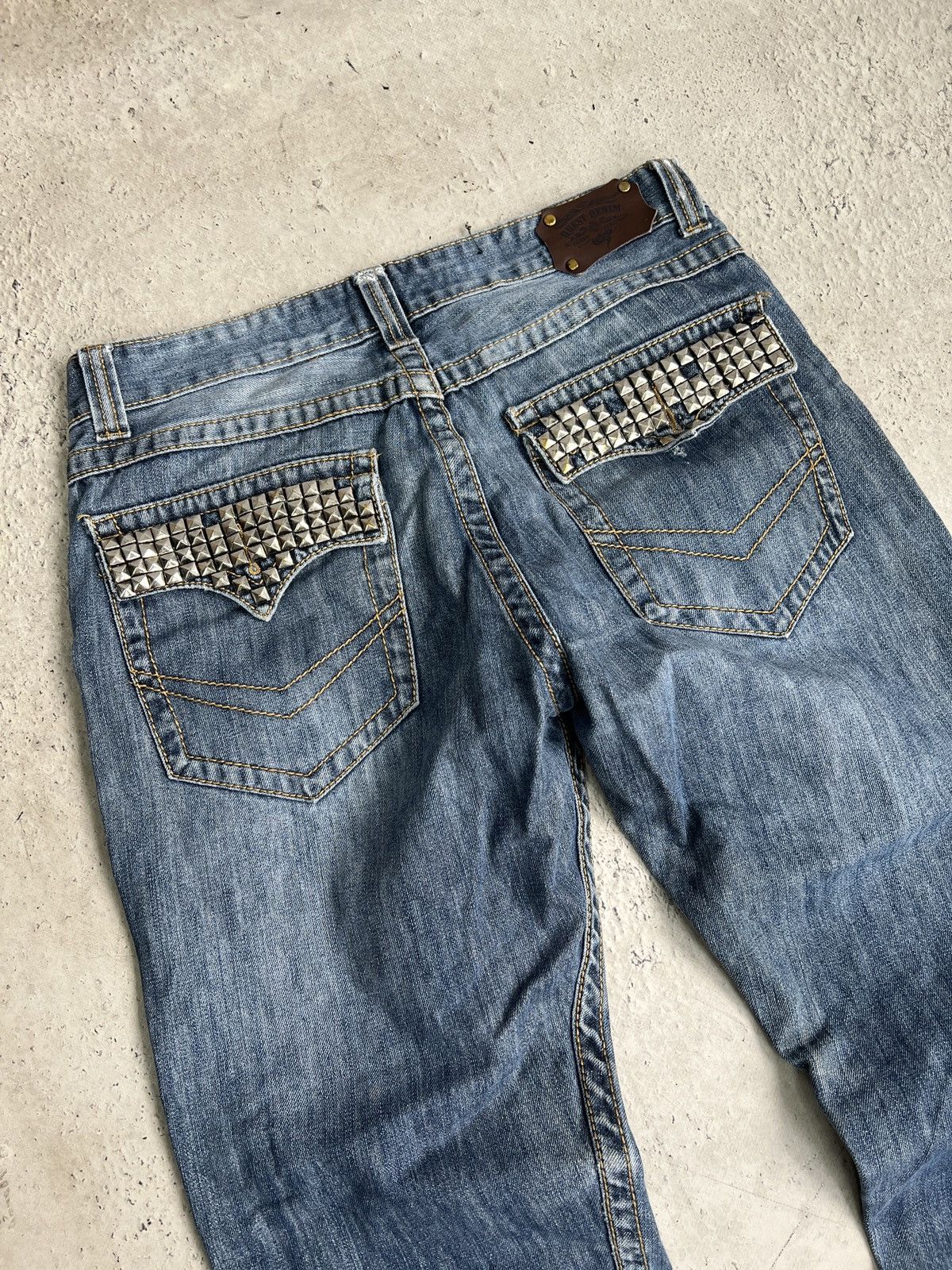 Junya Watanabe Junya watanbe style studded distressed pants true religion Size US 32 / EU 48 - 8 Thumbnail