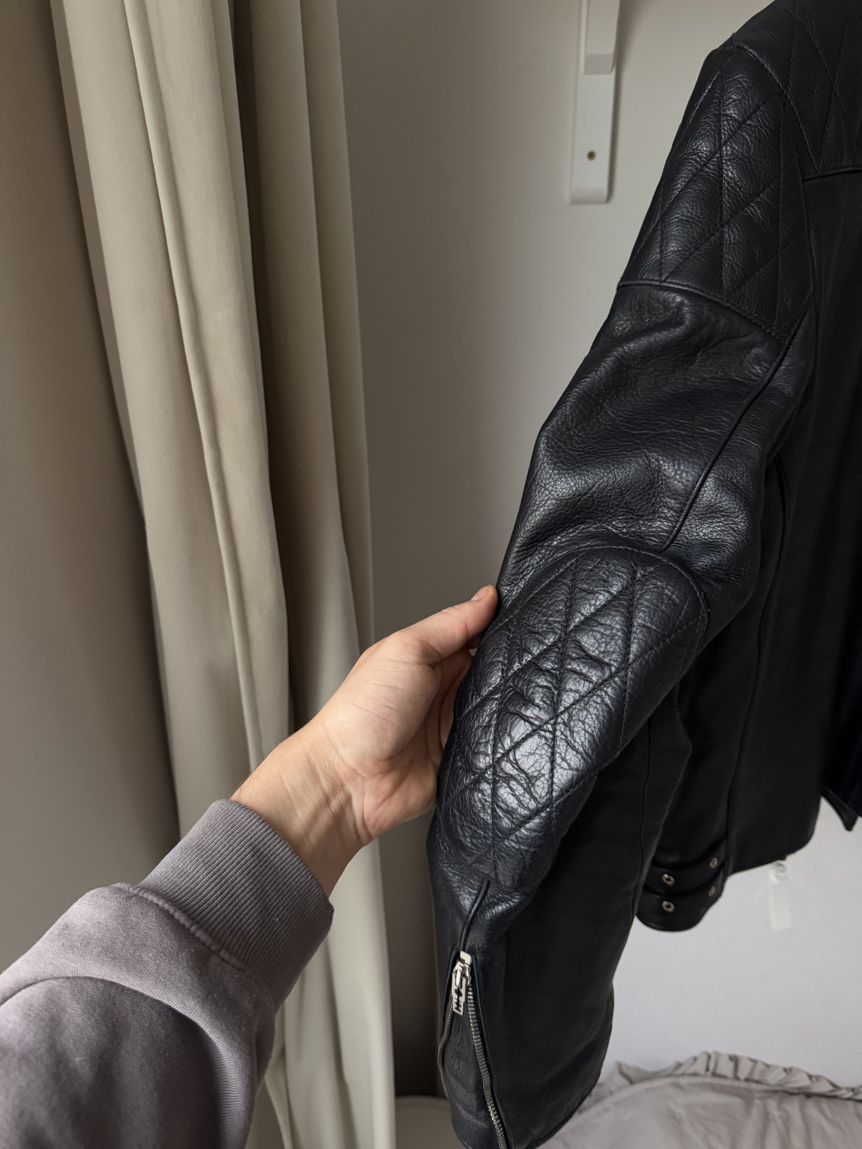 Alexander McQueen Alexander McQueen Leather Biker Jacket Size US M / EU 48-50 / 2 - 11 Thumbnail