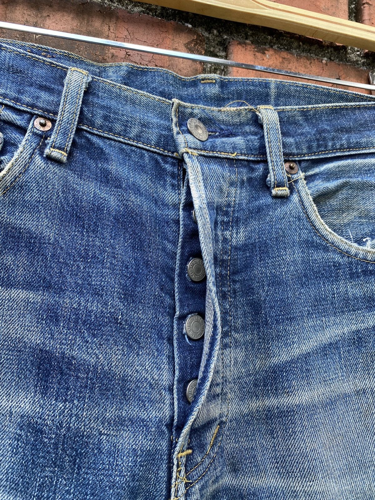 Levi's Vintage Clothing W30x30 Vintage levi's 503B Redline distressed big E Size US 30 / EU 46 - 6 Thumbnail