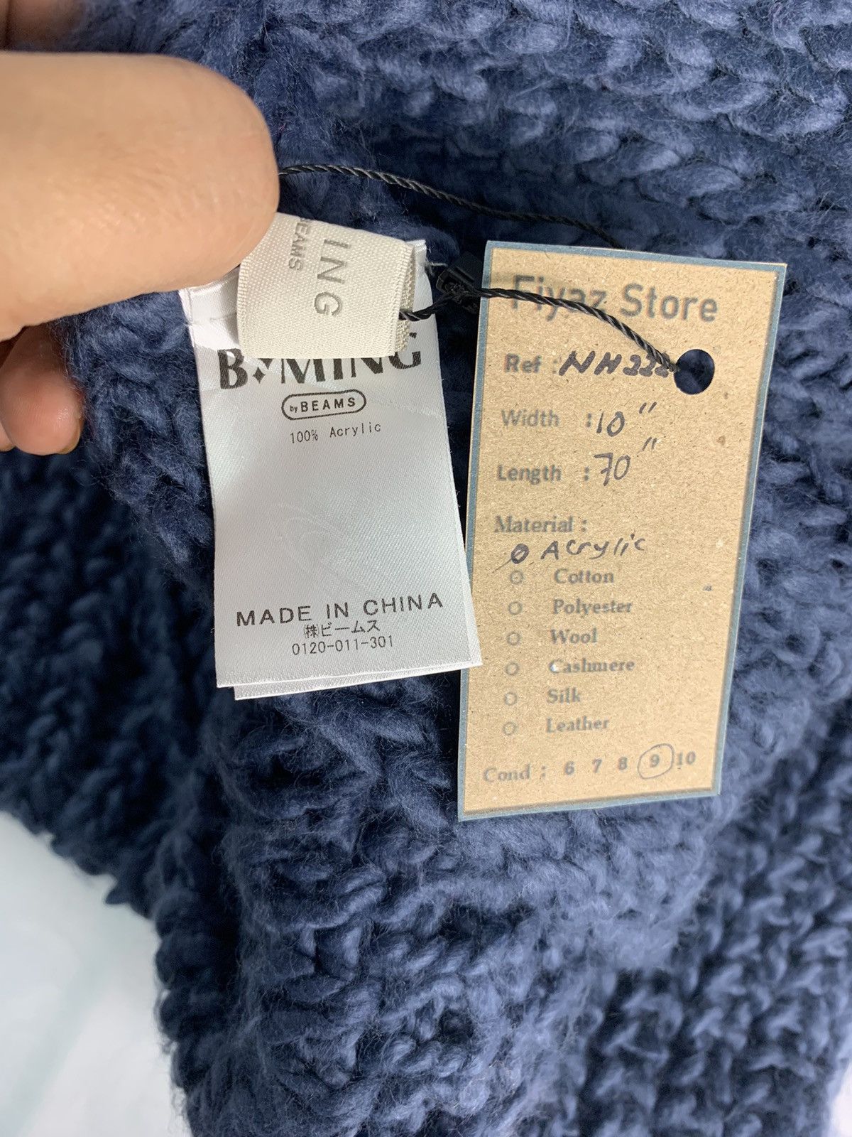 Beams Plus B.Ming by Beams Scarf / Muffler / Neckwear Size ONE SIZE - 5 Thumbnail