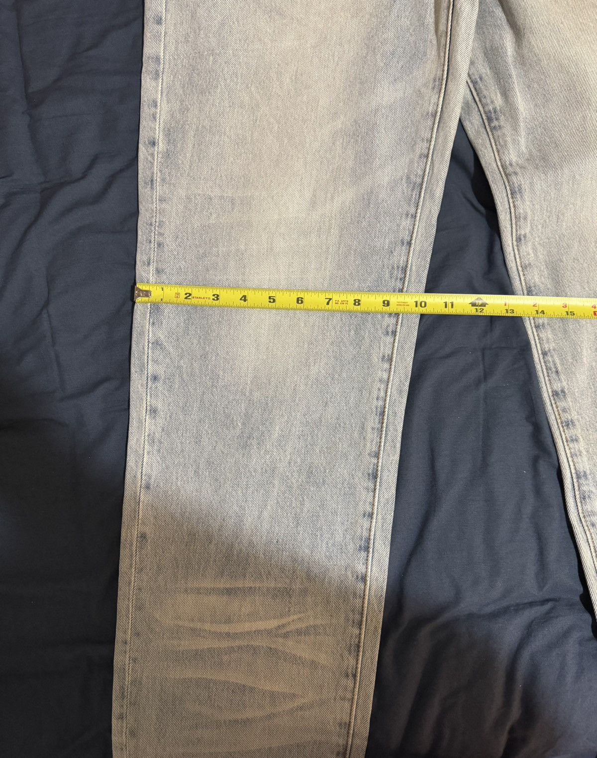 Richie Le Collection RLC RELAXED VINTAGE WASHED DENIM Size US 32 / EU 48 - 5 Thumbnail