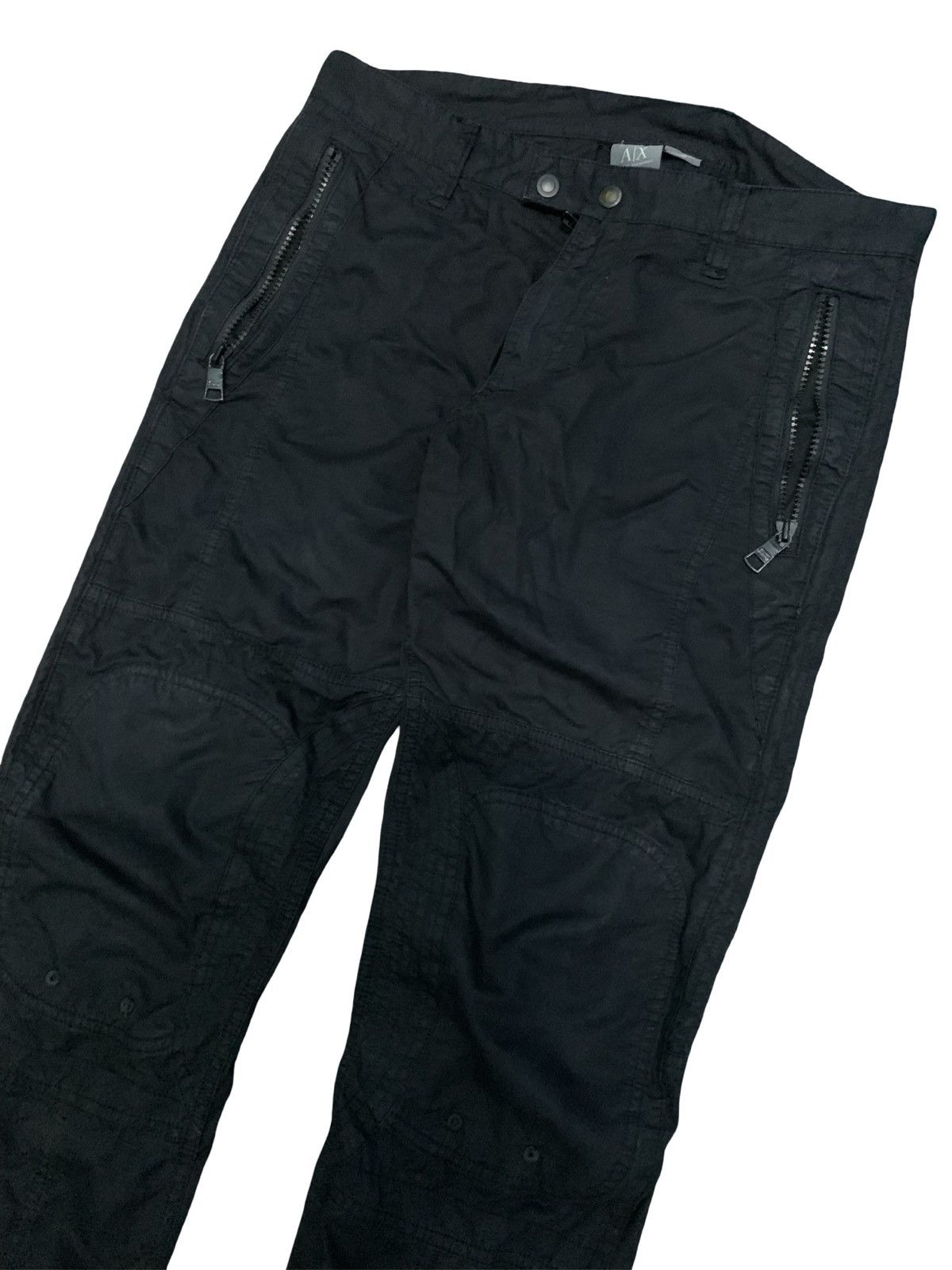 Armani Exchange 💥Archive Ax Armani Exchange Biker Pant Size US 31 - 2 Thumbnail