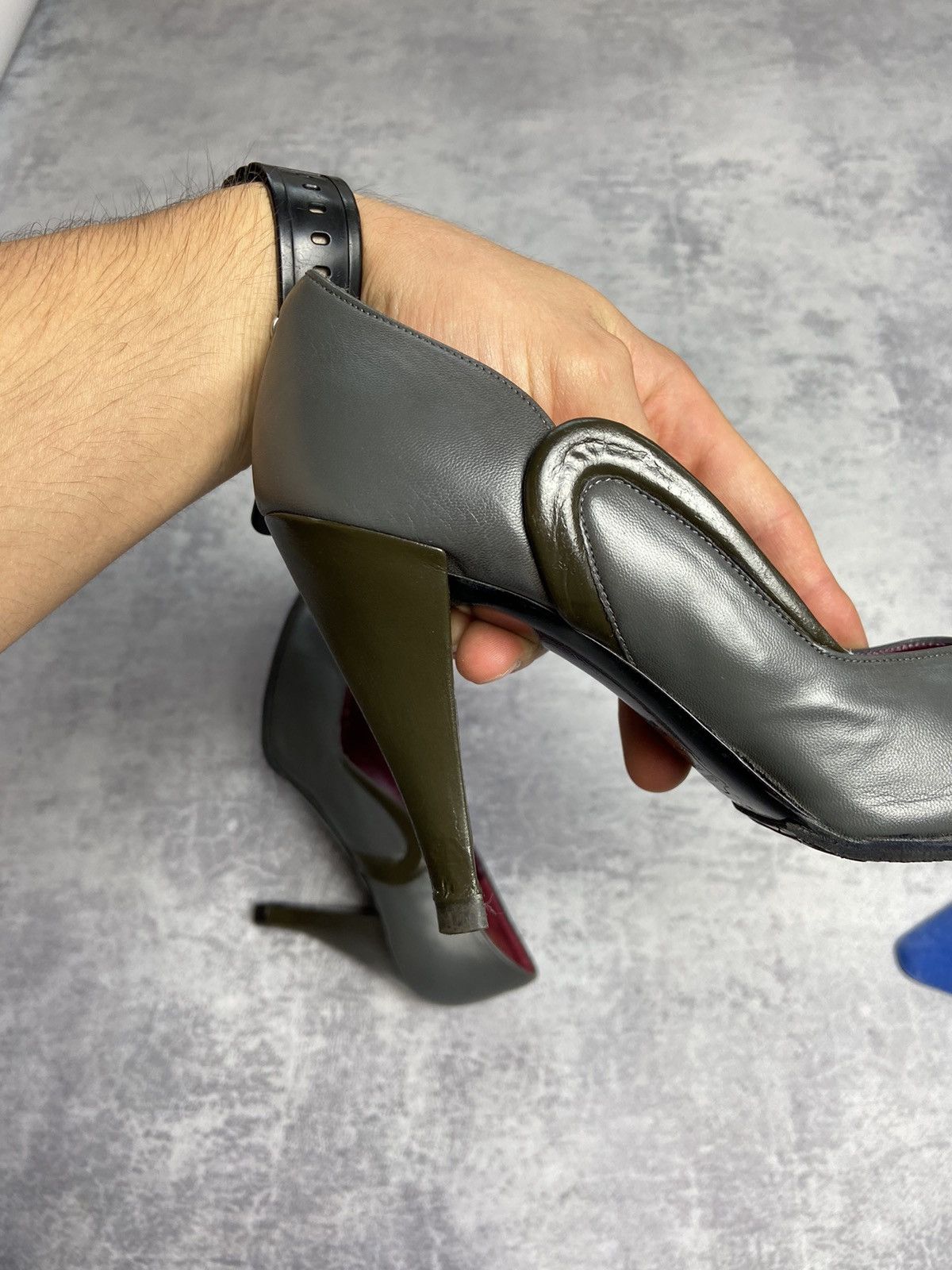 Christian Dior 90s Souliers Leather Vintage Luxury Y2K Heels