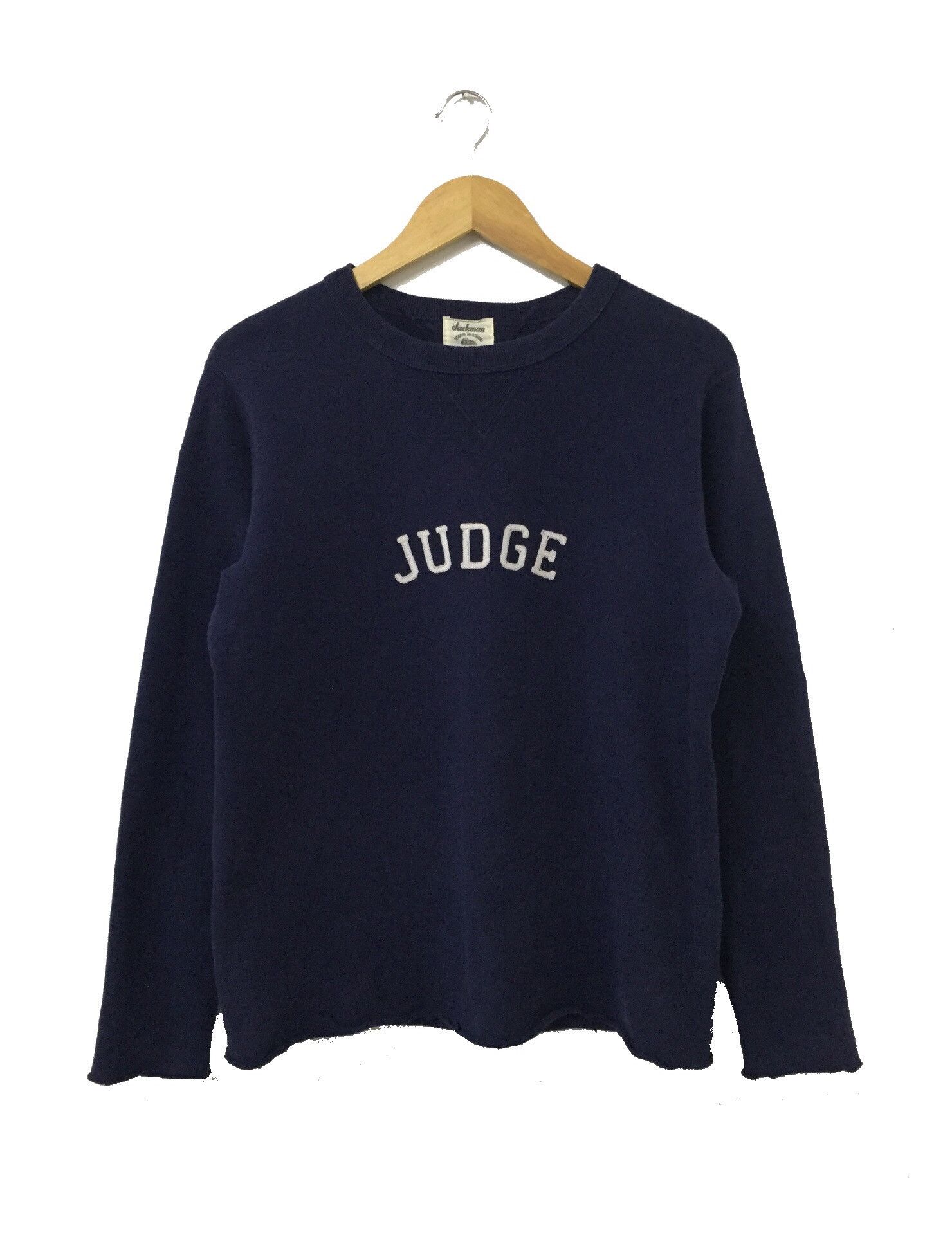 Japanese Brand JACKMAN TANABE MERIYASU JUDGE EMROIDERY JAPAN SWEATSHIRT Size US M / EU 48-50 / 2 - 1 Thumbnail