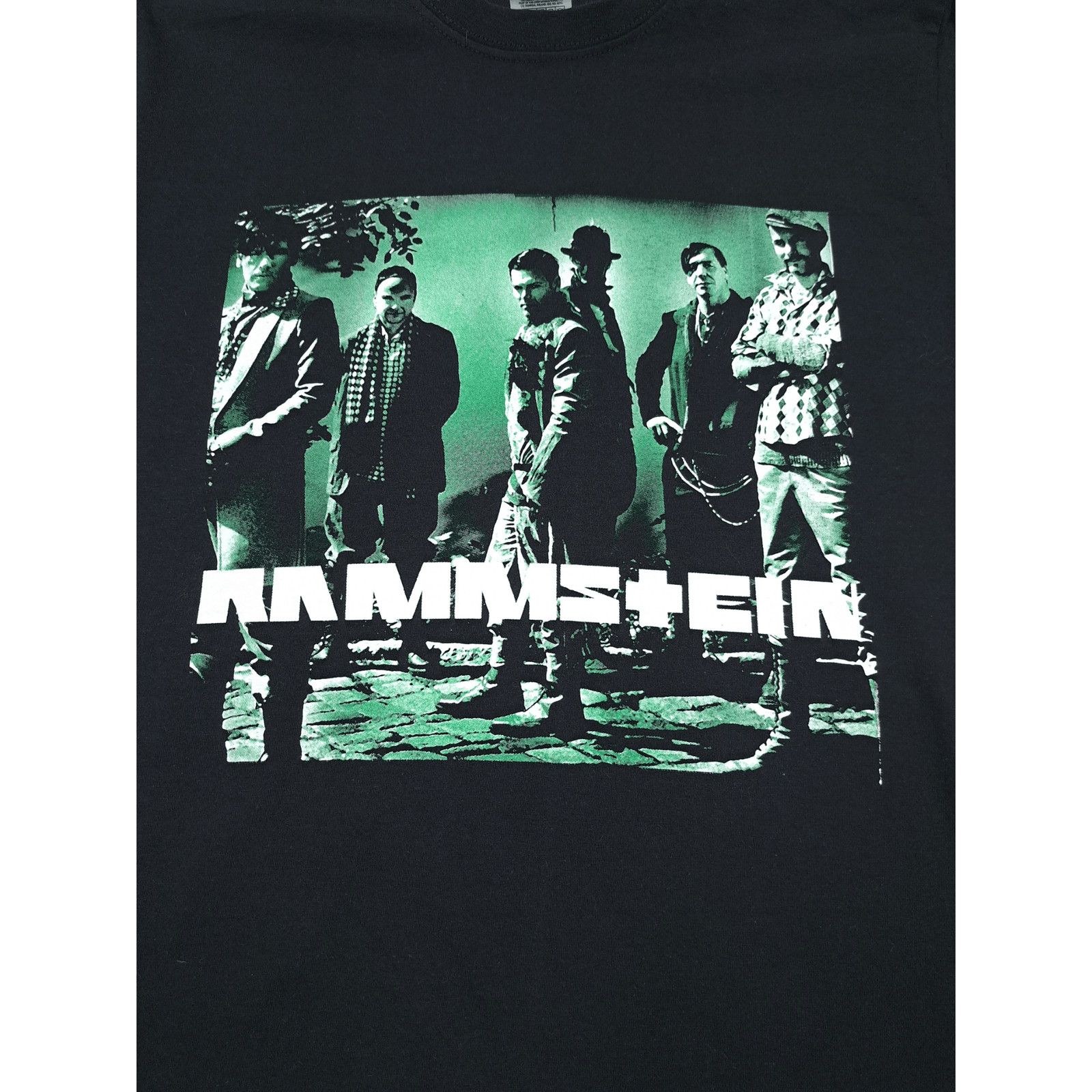 Band Tees × Vintage Rammstein Big Print Double Sided Black Rock T-shirt Size US S / EU 44-46 / 1 - 3 Thumbnail
