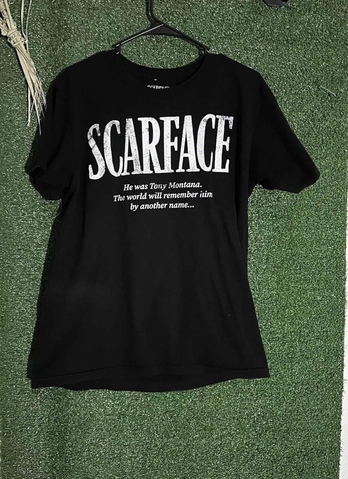 Vintage ORIGINAL VINTAGE HE WAS TONY MONTANA SCAREFACE SHIRT SIZE:M Size US M / EU 48-50 / 2 - 2 Thumbnail