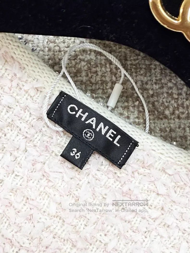 Chanel Chanel Irregular beveled sleeveless vest Size XS / US 0-2 / IT 36-38 - 5 Thumbnail