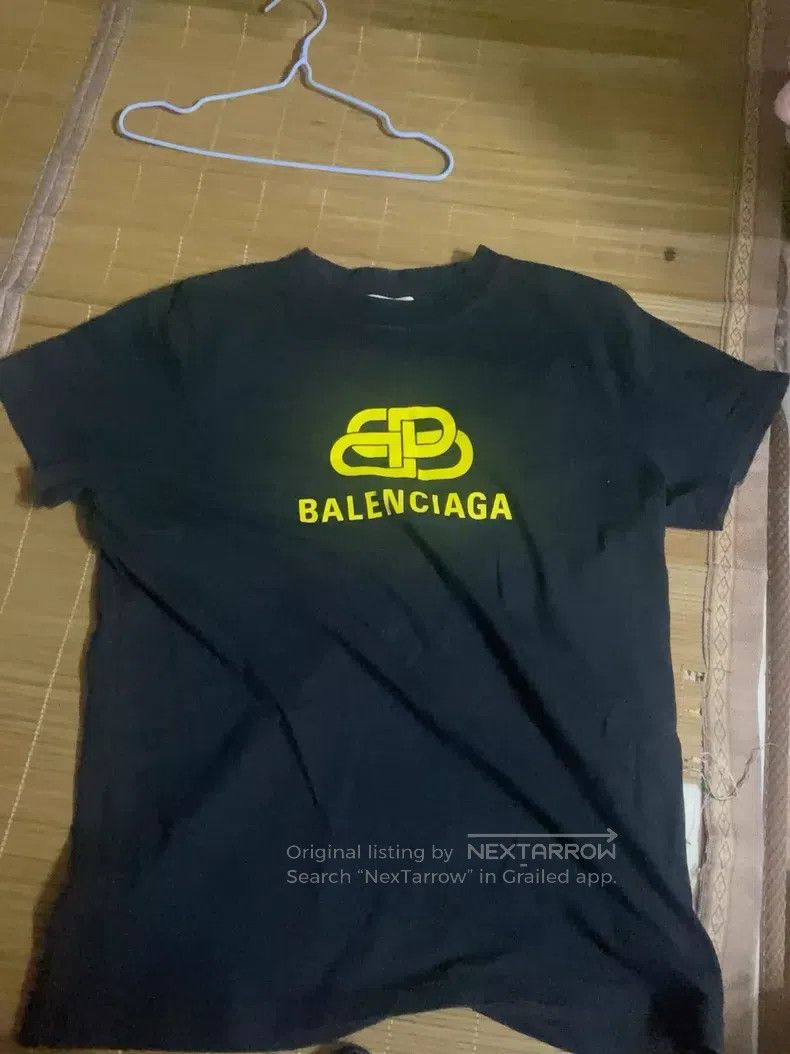 Balenciaga Balenciaga Logo Embroidered Front Letter Loose Short Sleev Size S / US 4 / IT 40 - 2 Thumbnail