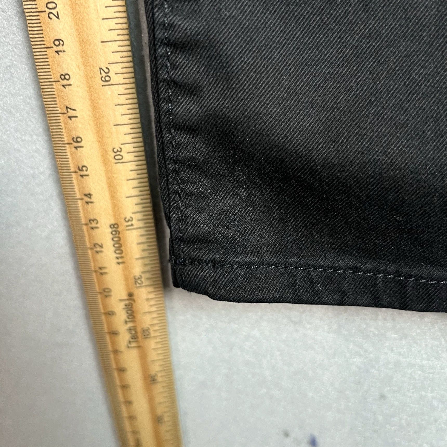 Mango Mango Jeans Pants Chino Black Mens Slim Fit Adult 33 x 32 Denim Cotton Blend Flat Front Inseam 32 Classic Tapered Capable Size US 34 / EU 50 - 5 Thumbnail