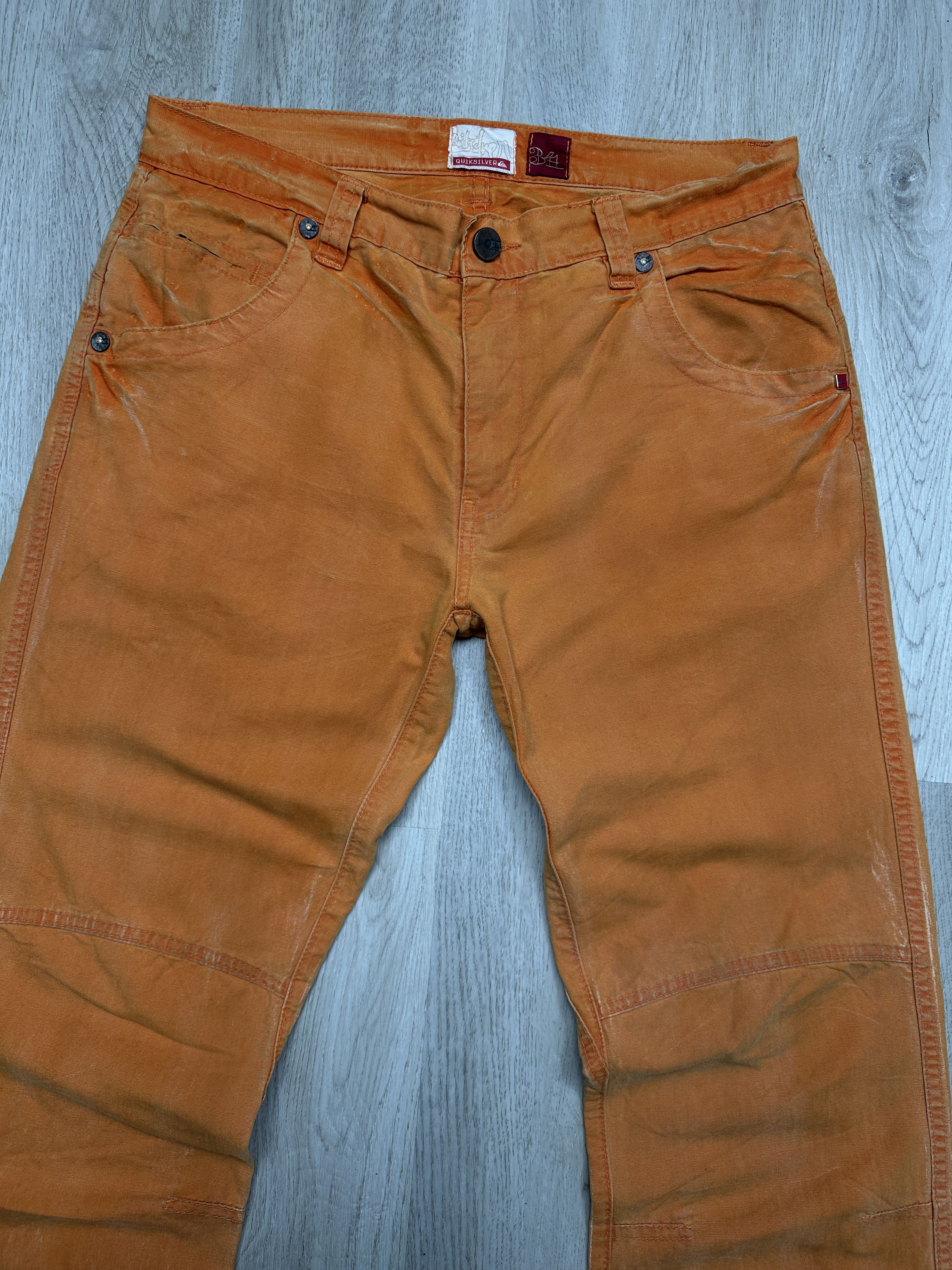 Quiksilver Quiksilver 90s Vintage Mens Carving Cotton Pants Size US 34 / EU 50 - 2 Thumbnail