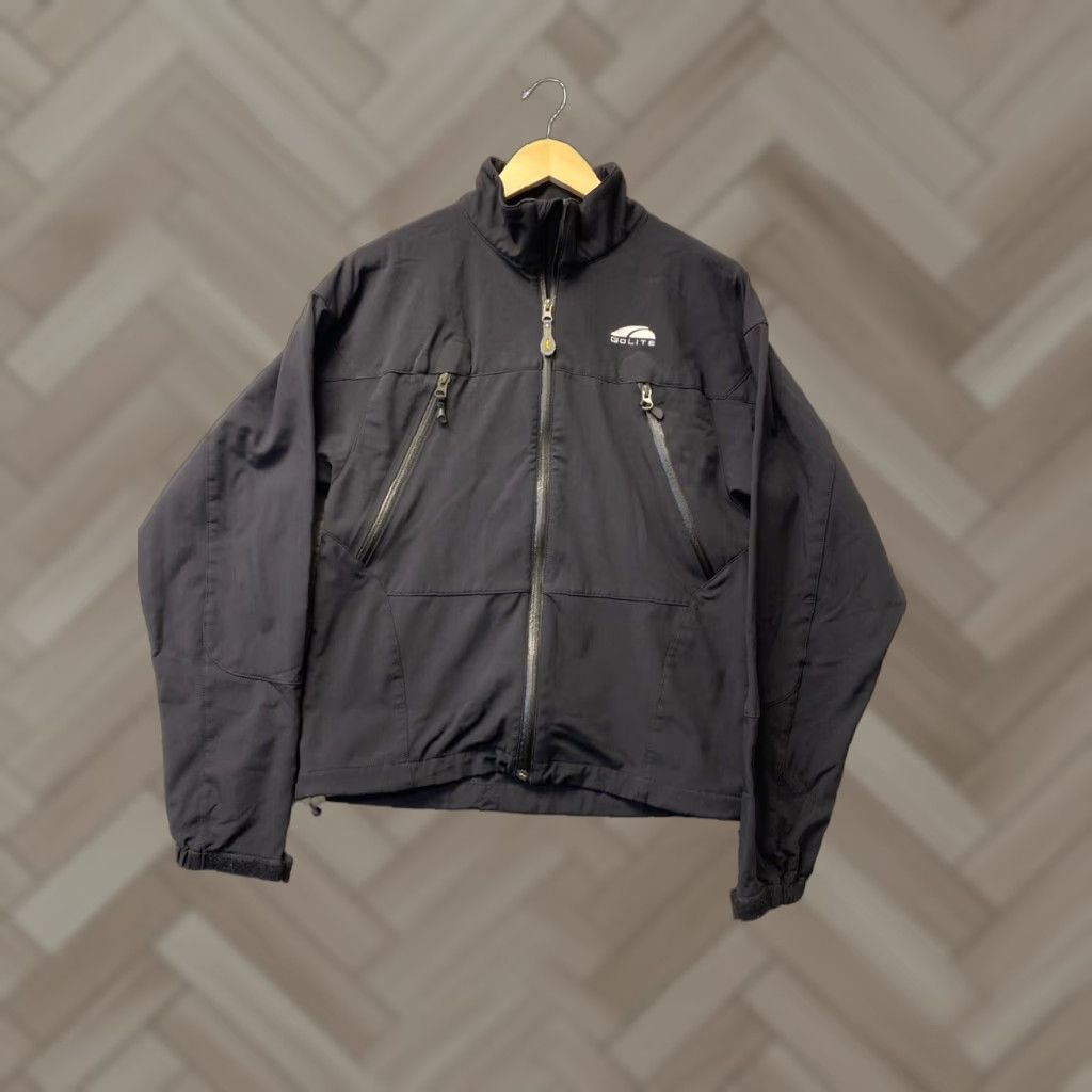 Vintage VINTAGE GoLite Full Zip Jacket Goretex Black Windbreaker Parka Men's L Shell Outdoor Adventure Size US L / EU 52-54 / 3 - 1 Thumbnail