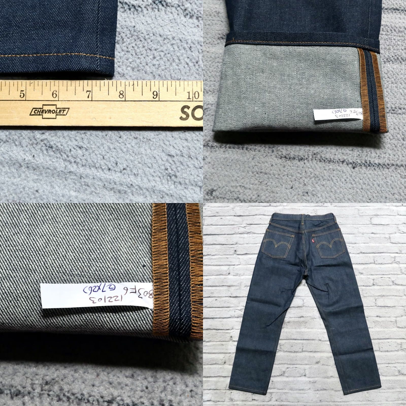 Levi's VINTAGE Levi's 501 Big E Shrink to Fit Jeans Shirt? Size US 30 / EU 46 - 10 Thumbnail