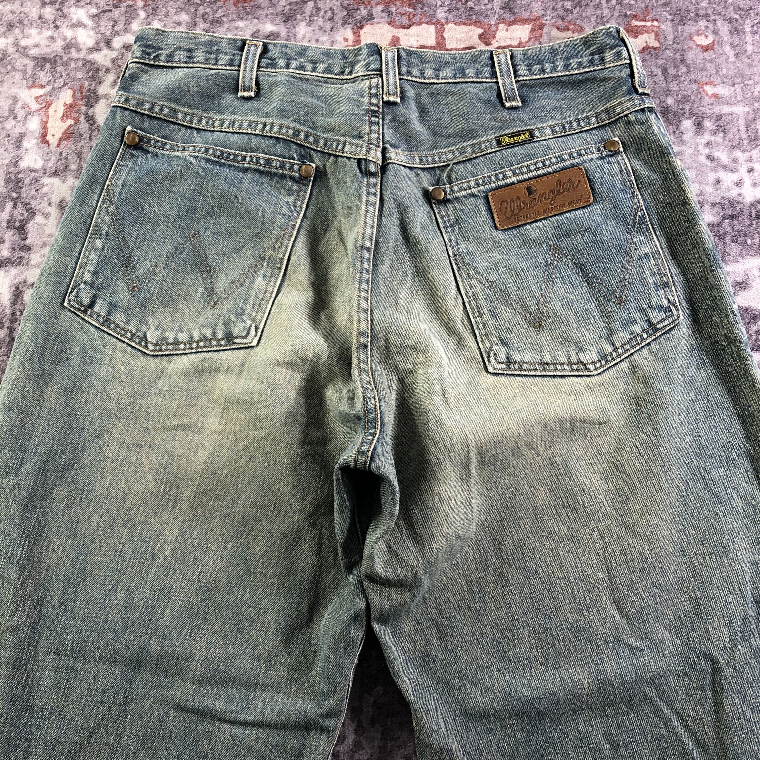 Vintage Vintage Wrangler Selvedge Jeans-JM3684 Size US 33 - 4 Thumbnail