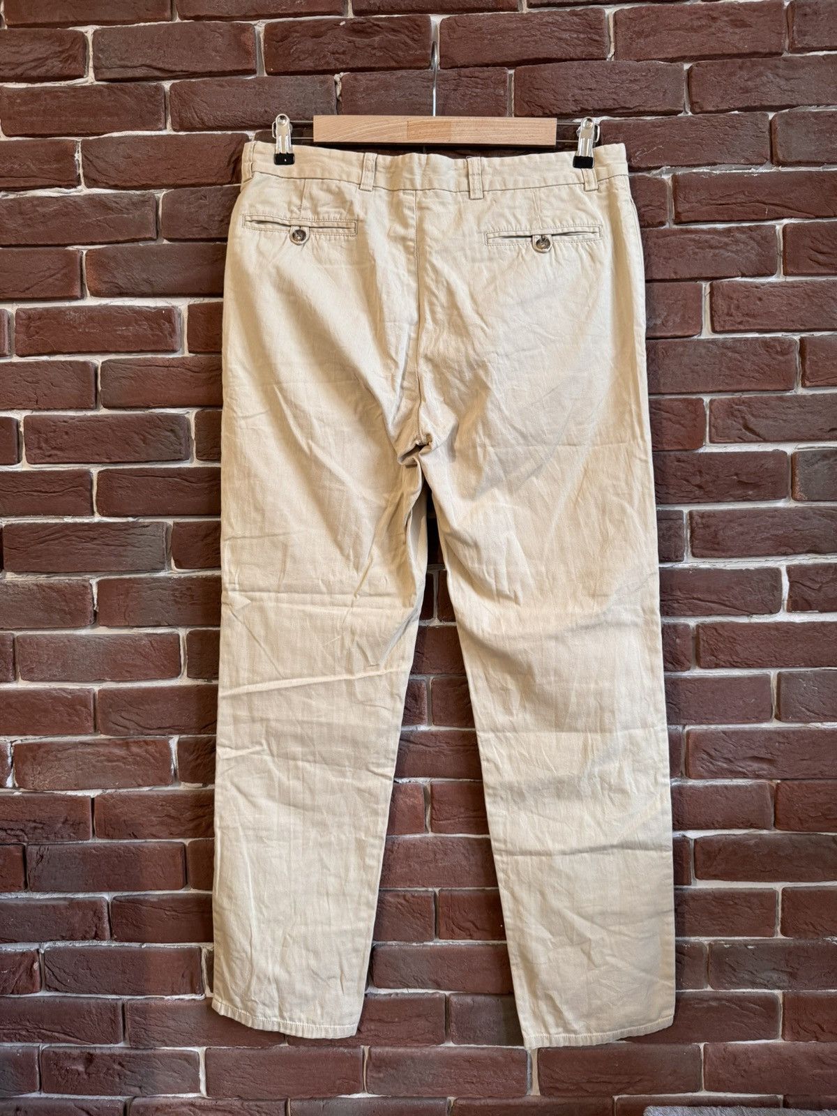 Our Legacy Our Legacy Suit Pants/Trousers Beige Chino Pants size L Hype Size US 32 / EU 48 - 2 Thumbnail