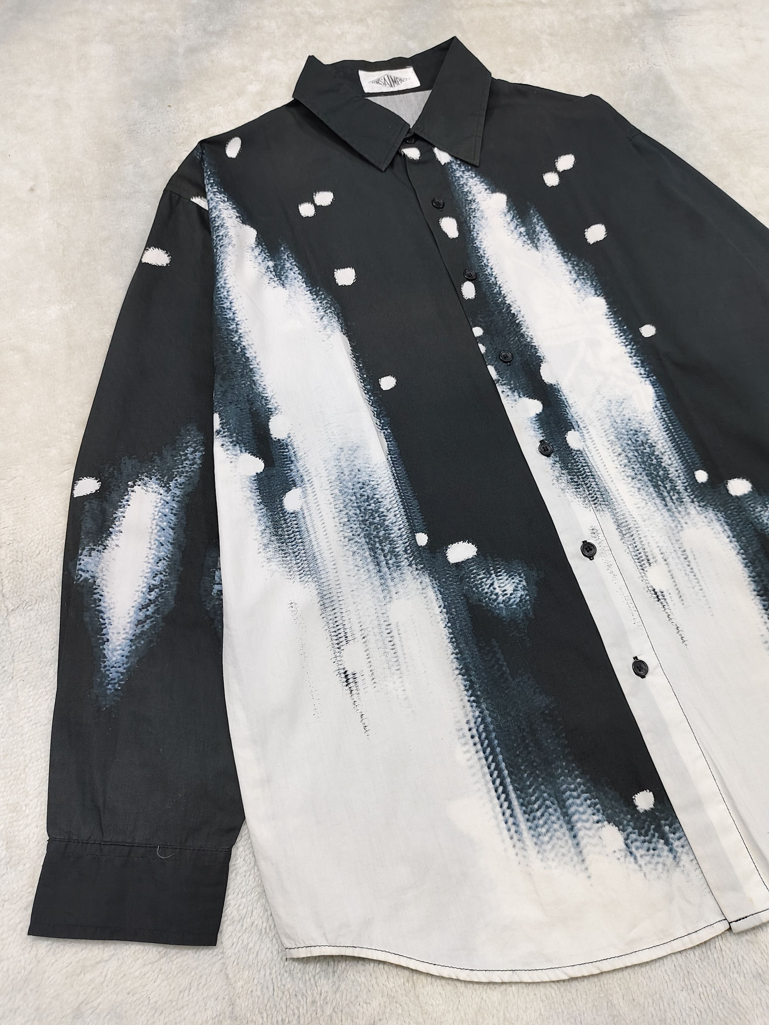 Kansai Yamamoto 90s Kansai Impact- Archive Liquid Space Art Splash Colour Size US M / EU 48-50 / 2 - 5 Thumbnail