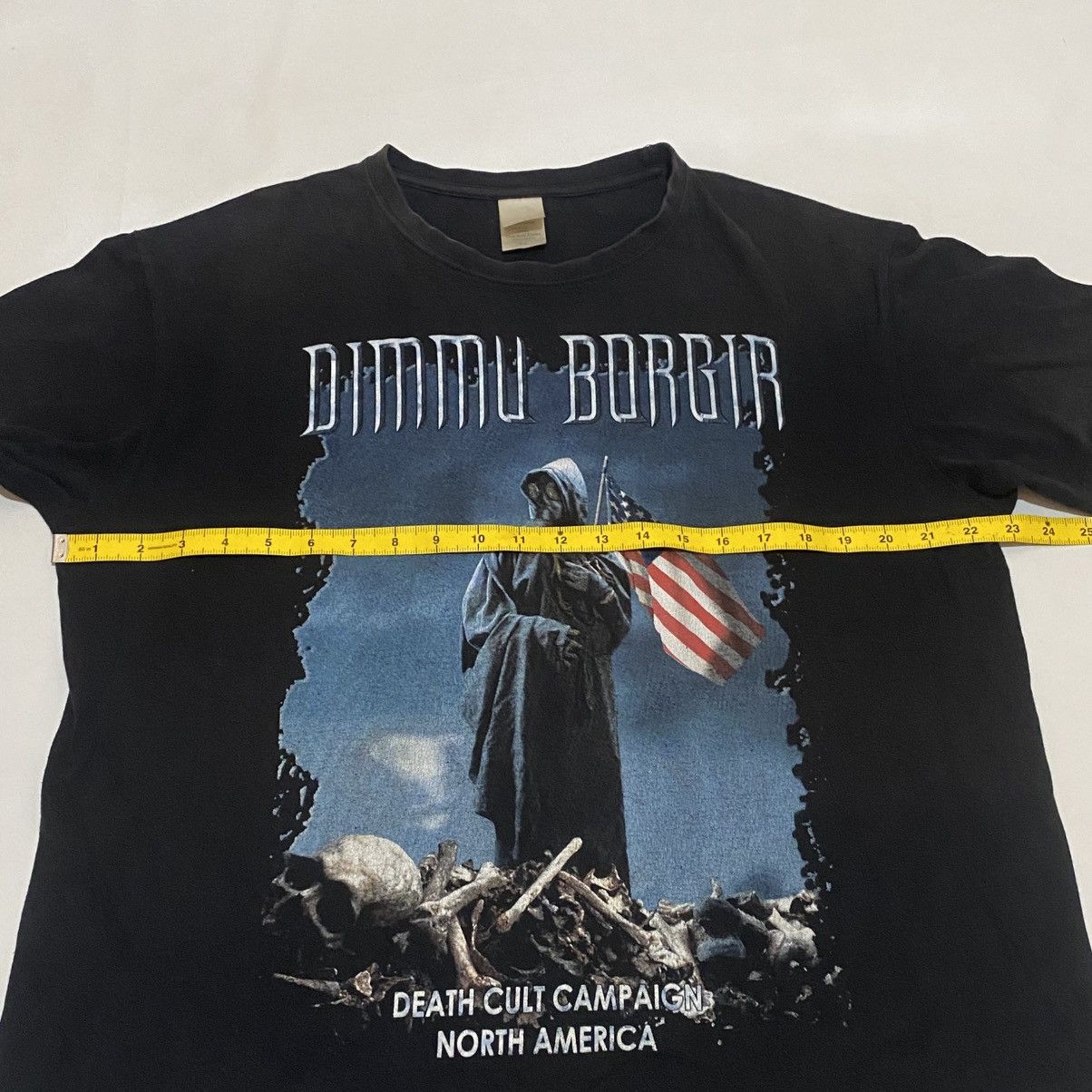 Fruit Of The Loom Dimmu Borgir tshirt band burzum mayhem cradle of filfth Size US XL / EU 56 / 4 - 10 Thumbnail
