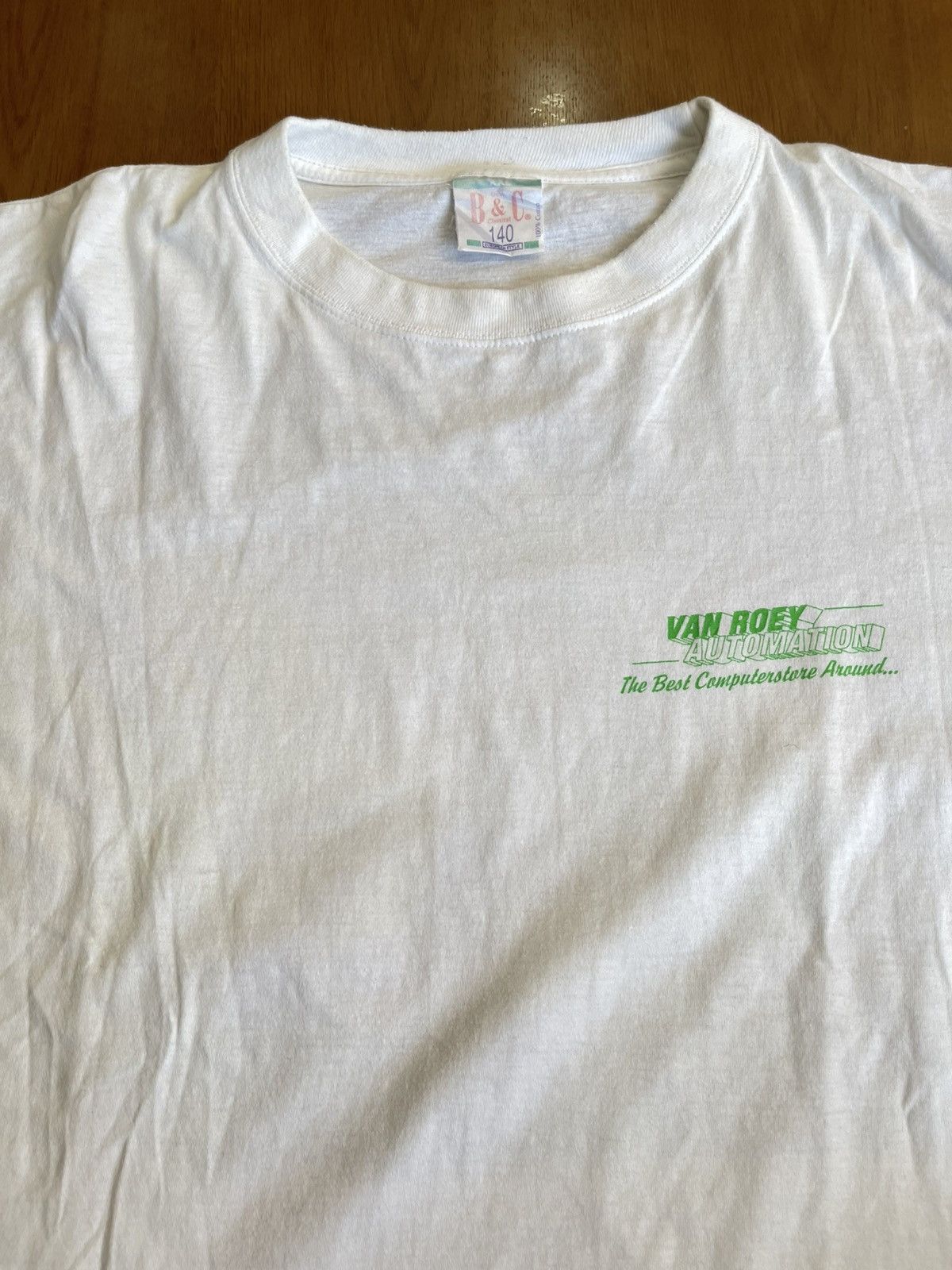 Vintage Vintage Van Roey Automation The BestComputerstore Around Tee Size US XL / EU 56 / 4 - 4 Thumbnail