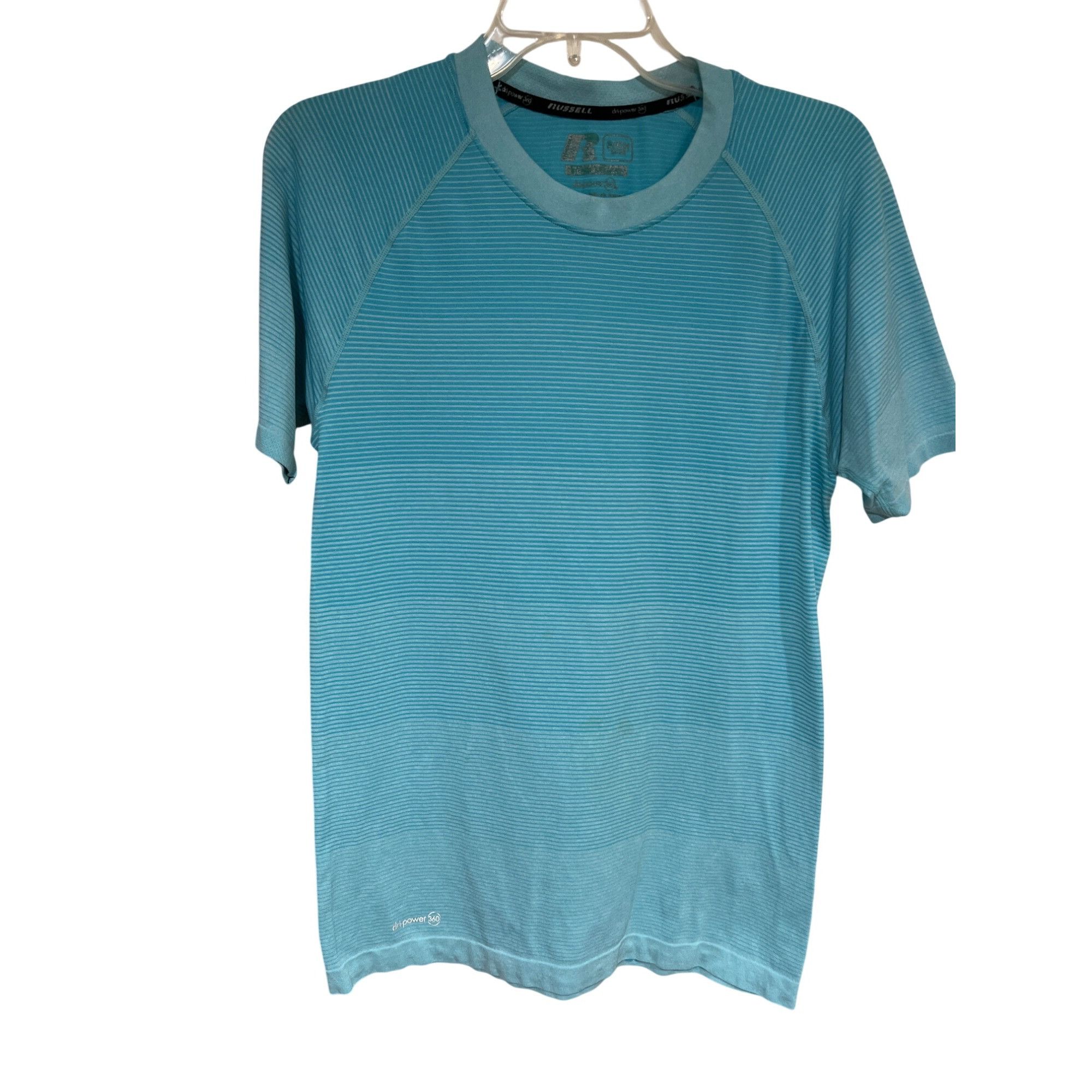 Other Russell Athletic Mens Small Dripower 360 T-Shirt Turquoise Size US S / EU 44-46 / 1 - 1 Thumbnail