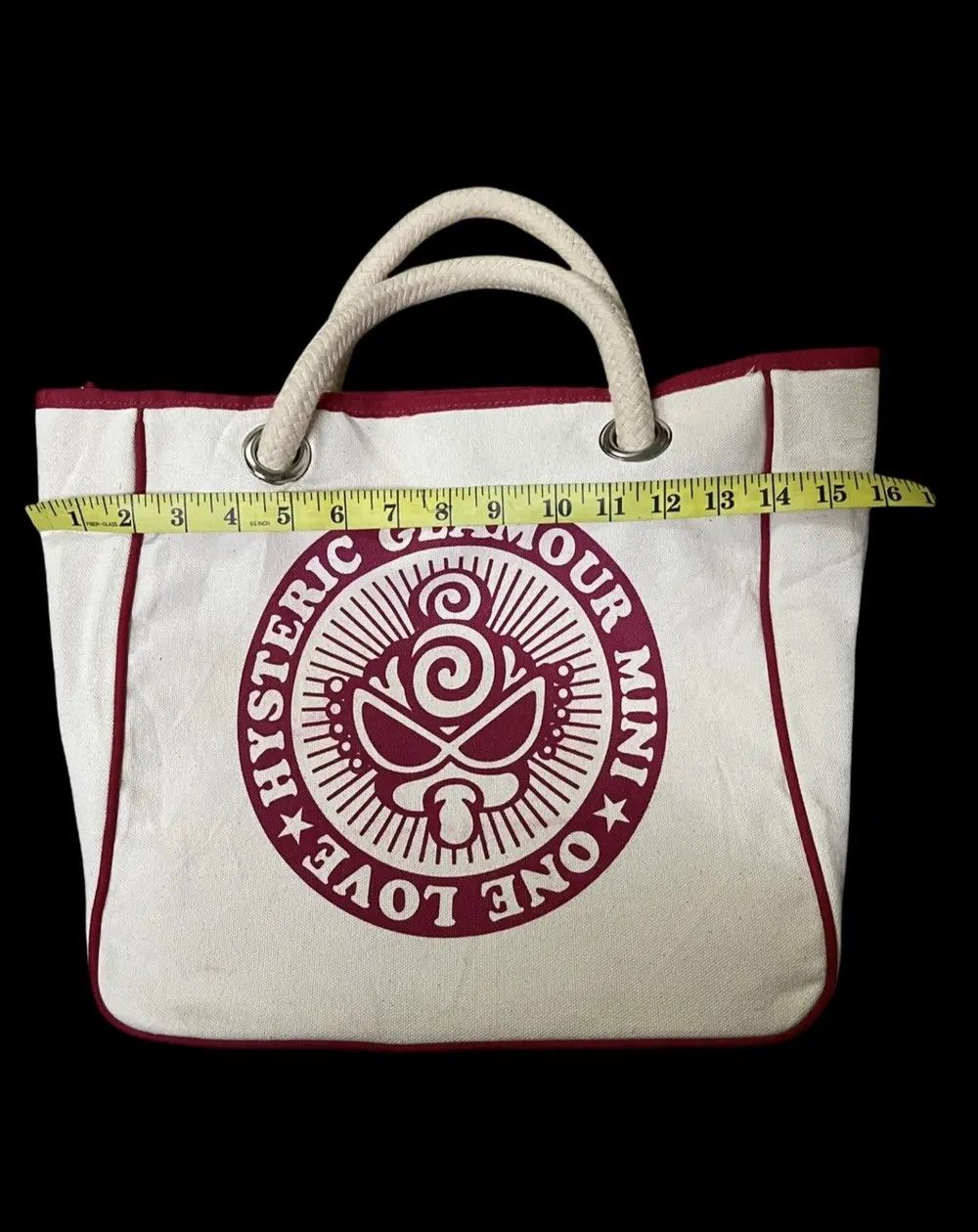 Hysteric Glamour HYATERIC GLAMOUR 2009 LUCK'N CANVAS BAG Size ONE SIZE - 3 Thumbnail