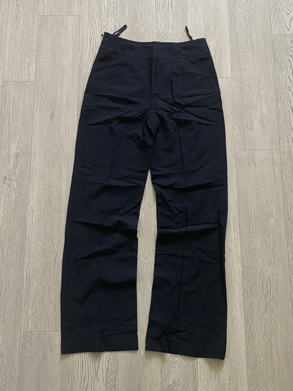 Thierry Mugler Thierry Mugler Zip Tailore Classic Black Trousers pants Size US 32 / EU 48 - 8 Thumbnail