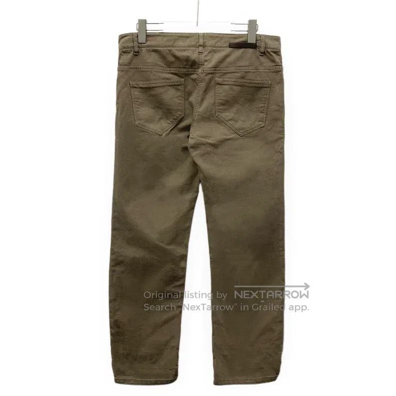 Brunello Cucinelli Brunello Cucinelli Brown cotton casual long pants Size US 28 / EU 44 - 2 Thumbnail