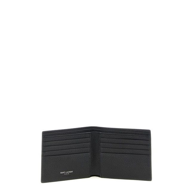 Saint Laurent Paris SAINT LAURENT $630 Tiny Cassandre E/W Black Wallet New & Aut Size ONE SIZE - 2 Thumbnail