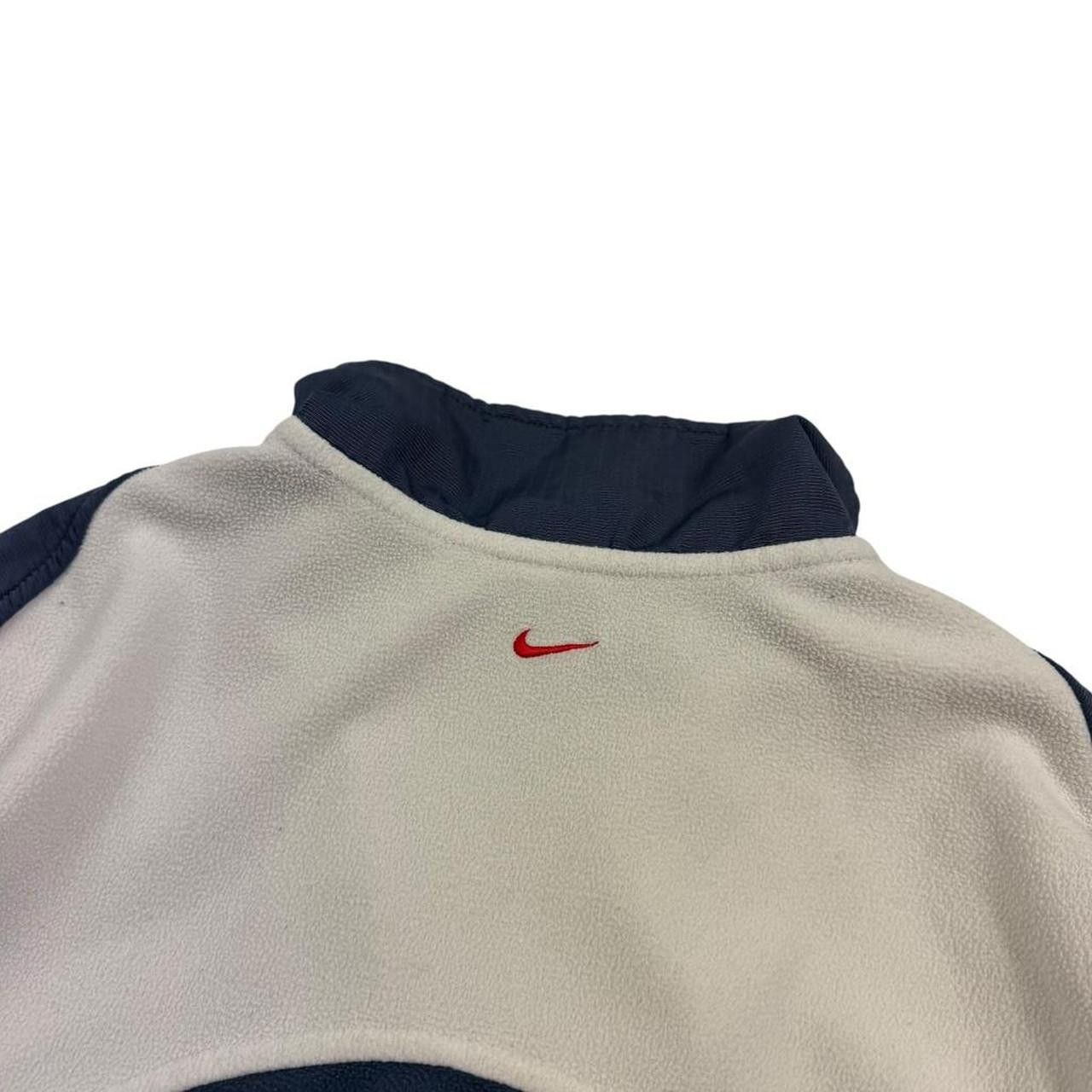 Nike Vintage 2000s Nike TN 1/4 Zip Fleece Jacket Navy - Small Size US S / EU 44-46 / 1 - 4 Thumbnail