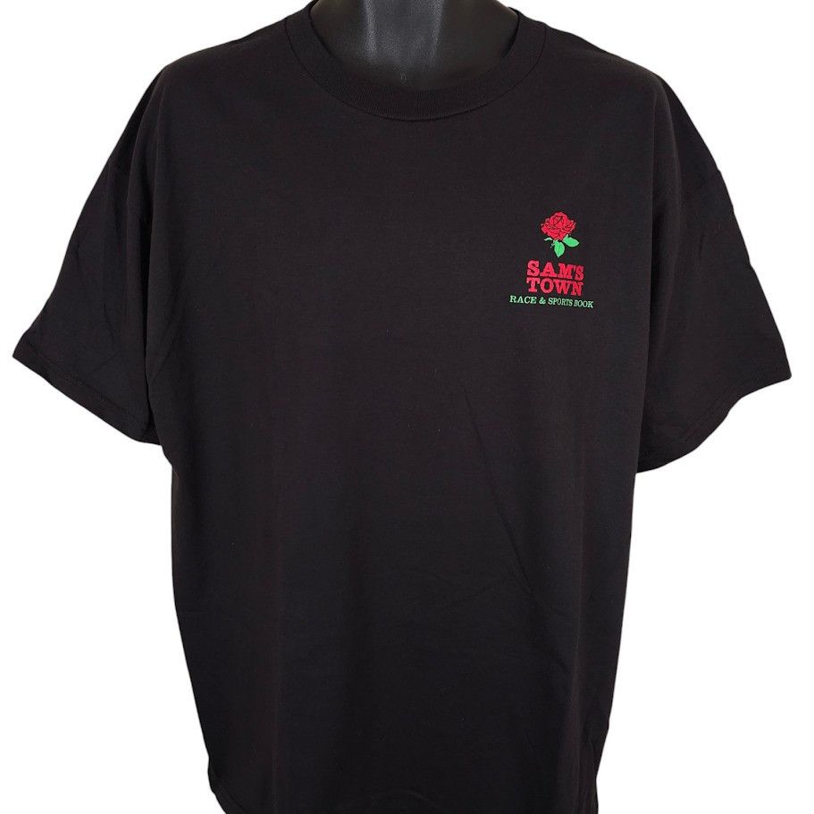 Delta Kentucky Derby Day T Shirt Mens Size XL Black 2010 Sams Town Size US XL / EU 56 / 4 - 2 Thumbnail