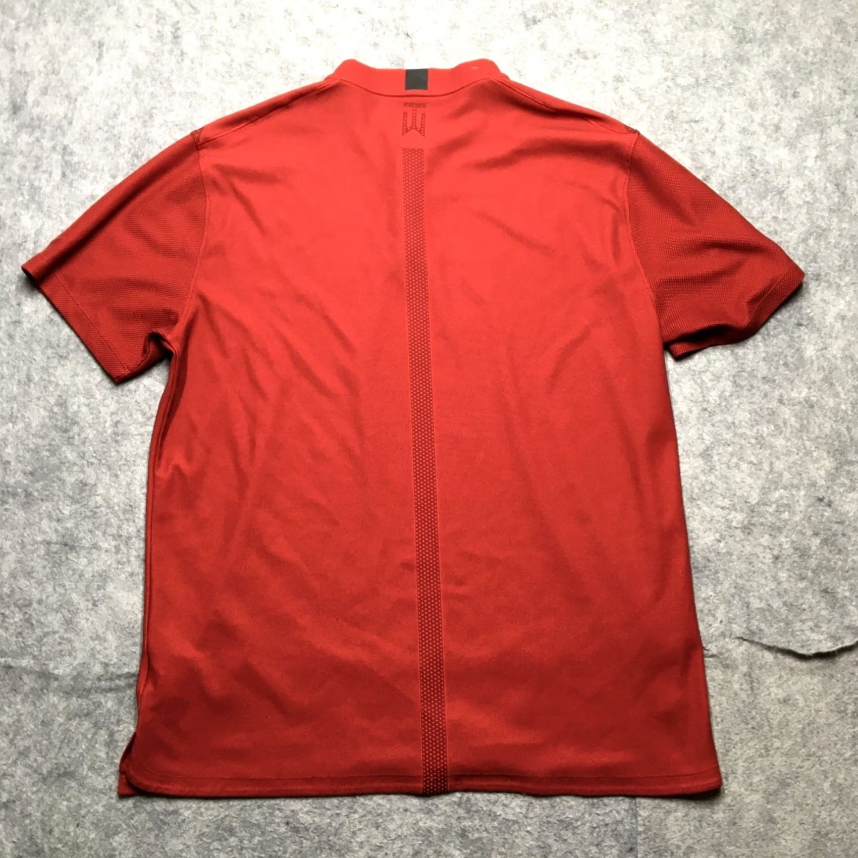 Nike Nike Tiger Woods Polo Mens Large Red Dri-Fit Golf Shirt Size US L / EU 52-54 / 3 - 7 Thumbnail