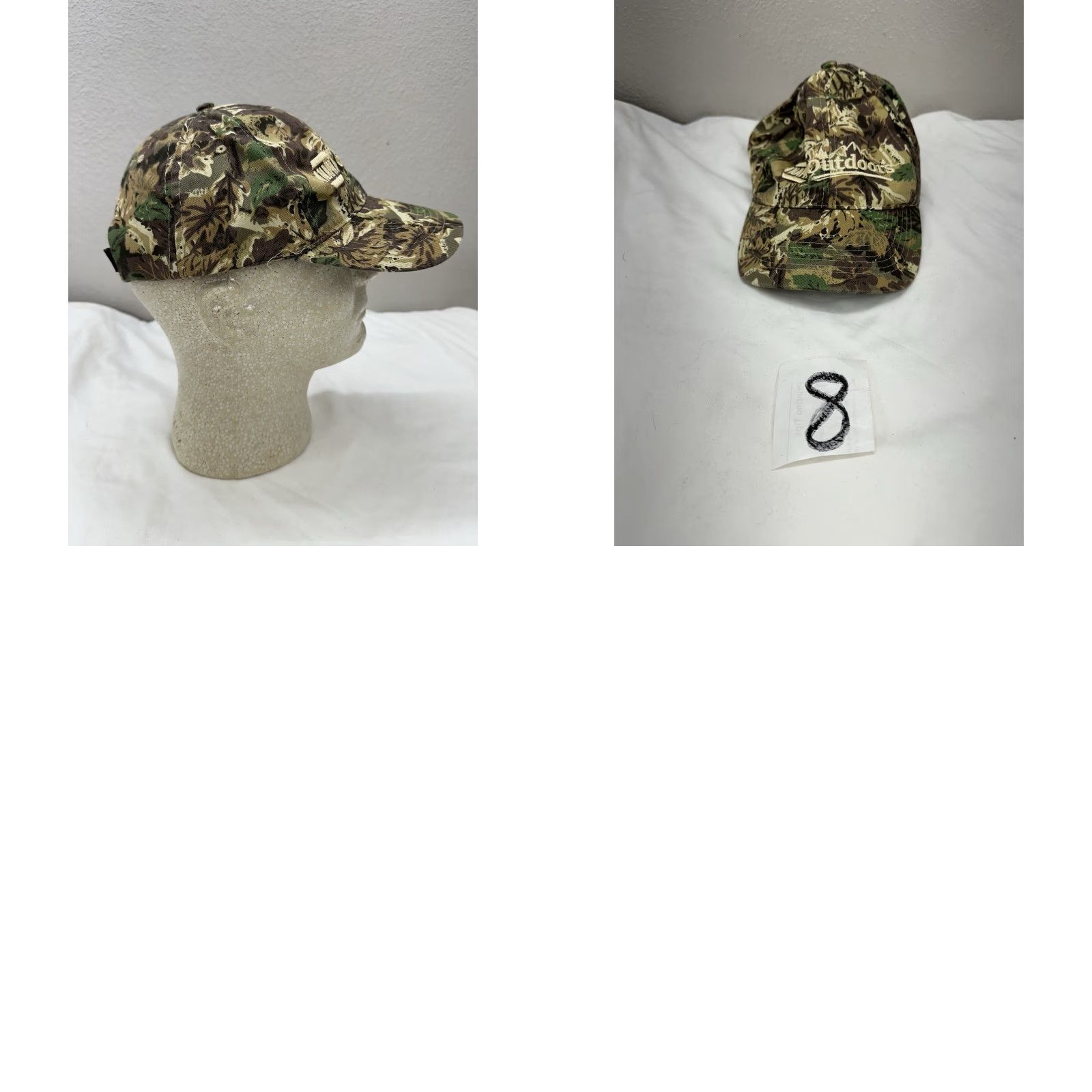 Vintage NAPA Outdoor Baseball Hat Brown Camo Adjustable Cap Size ONE SIZE - 8 Thumbnail