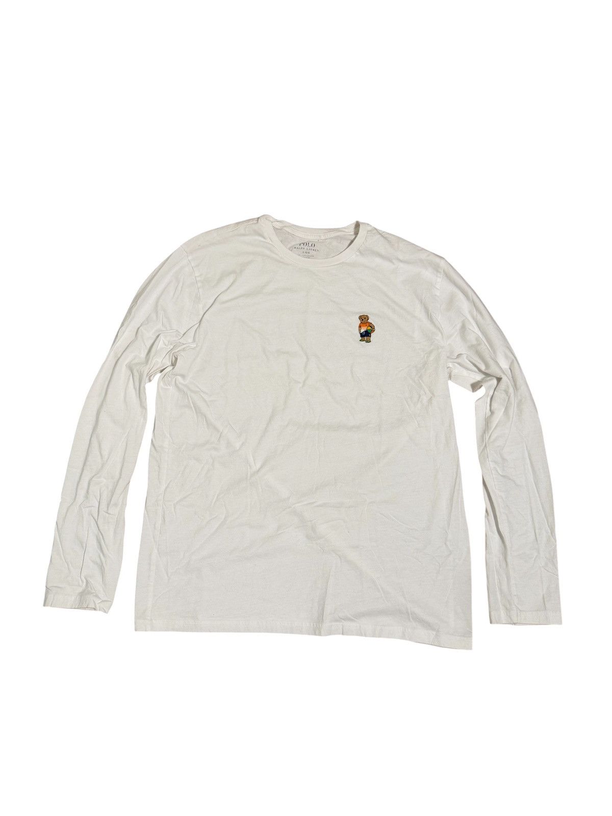 Polo Ralph Lauren 🔥Polo Ralph Lauren Beach Bear Logo Long Sleeve/Polo Bear Tee Size US L / EU 52-54 / 3 - 1 Thumbnail