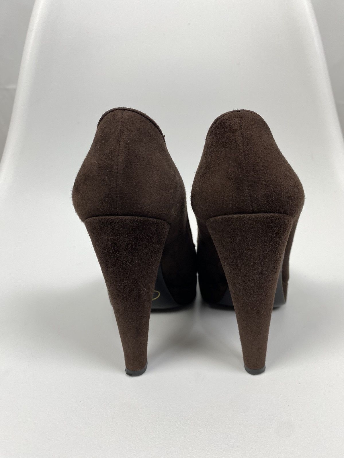 Prada Prada Suede Heels size 36 Size US 6 / IT 36 - 3 Thumbnail