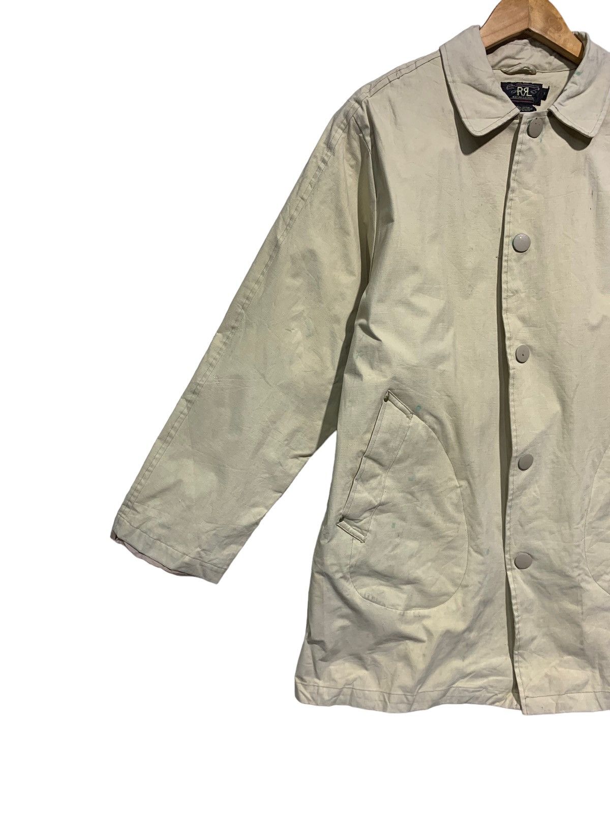 RRL Ralph Lauren 🔥DOUBLE RL WATERPROOF COATS JACKET Size US XL / EU 56 / 4 - 3 Thumbnail