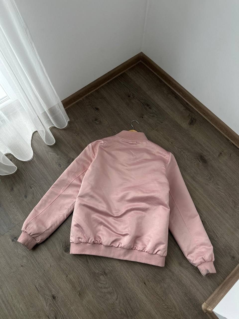 Stussy × Vintage Vintage Stussy Pink Distressed Bomber Jacket Size M / US 6-8 / IT 42-44 - 17 Thumbnail