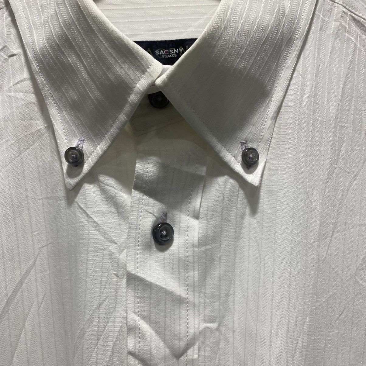 Yohji Yamamoto Sick☠️ Yohji Yamamoto Sacsny Y’saccs Ss Shirt Designer Japan Size US L / EU 52-54 / 3 - 4 Thumbnail