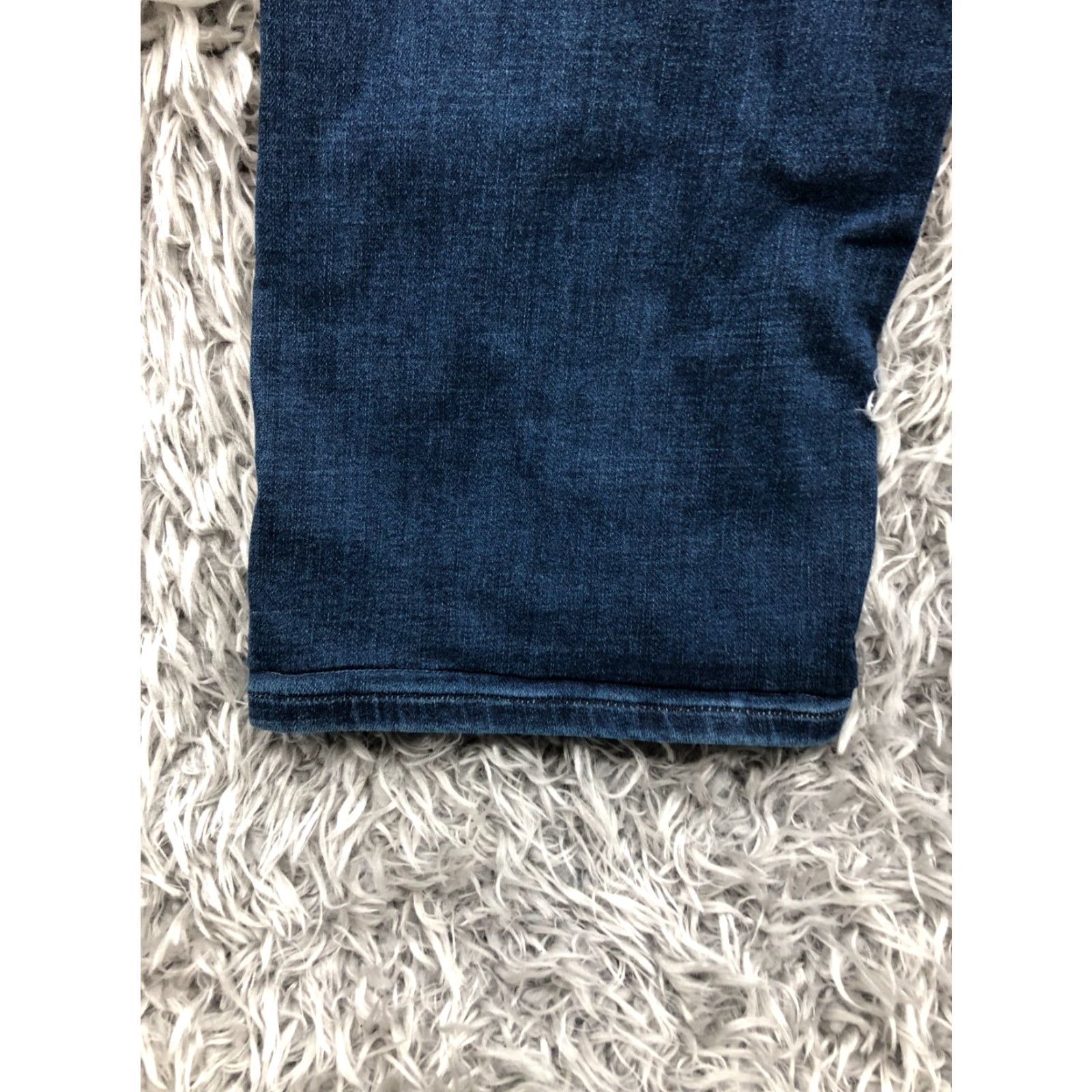 NYDJ NYDJ Jeans NYDJ Marilyn Straight Size 12 Womens Medium Wash Blue 5-Pocket Denim Regular Rise Mid Wear Size 34" / US 12 / IT 48 - 7 Thumbnail