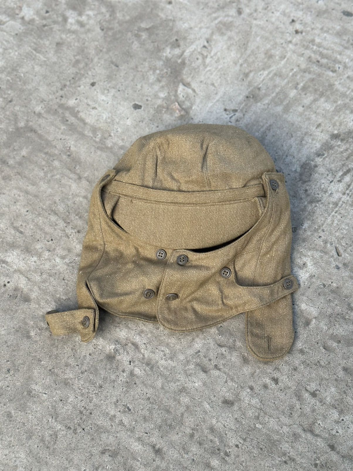 If Six Was Nine × Japanese Brand Vintage OKZK Cap Balaclava USSR Afghanistan 70s Y2K Crazyy Size ONE SIZE - 19 Thumbnail