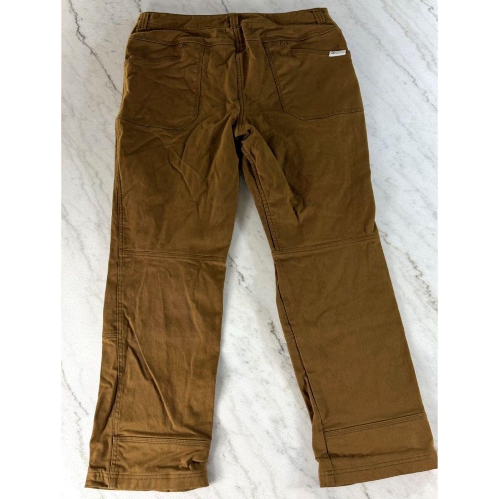 Outdoor Research Outdoor Research Work Pants Brown Flannel Lined Double Knee Men's 38 X 32 Size US 38 / EU 54 - 2 Thumbnail