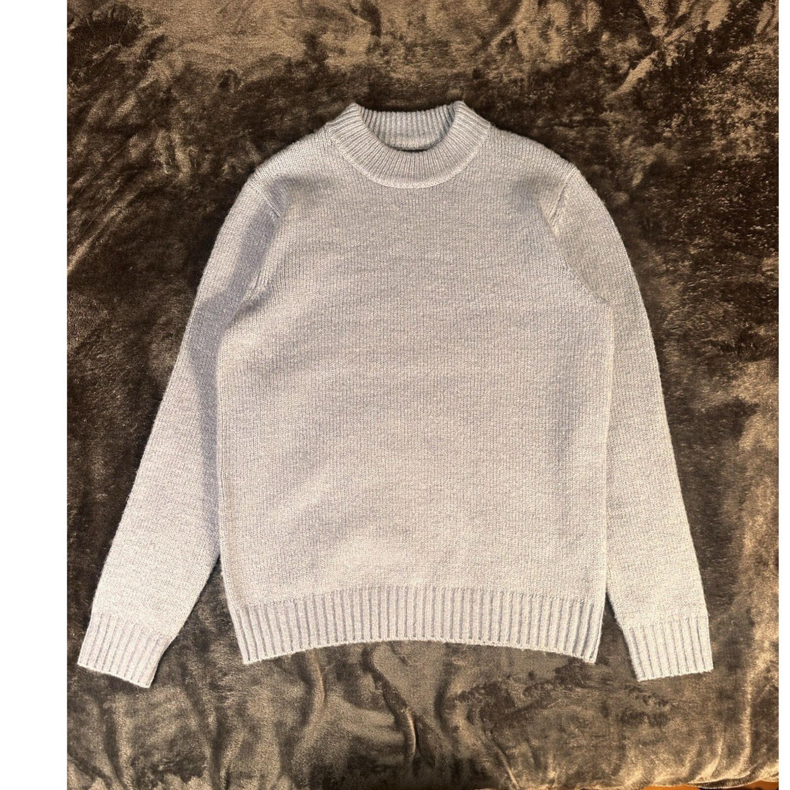 Primark Primark Men's Knit Pullover Sweater Light Blue Size M Size US M / EU 48-50 / 2 - 1 Thumbnail