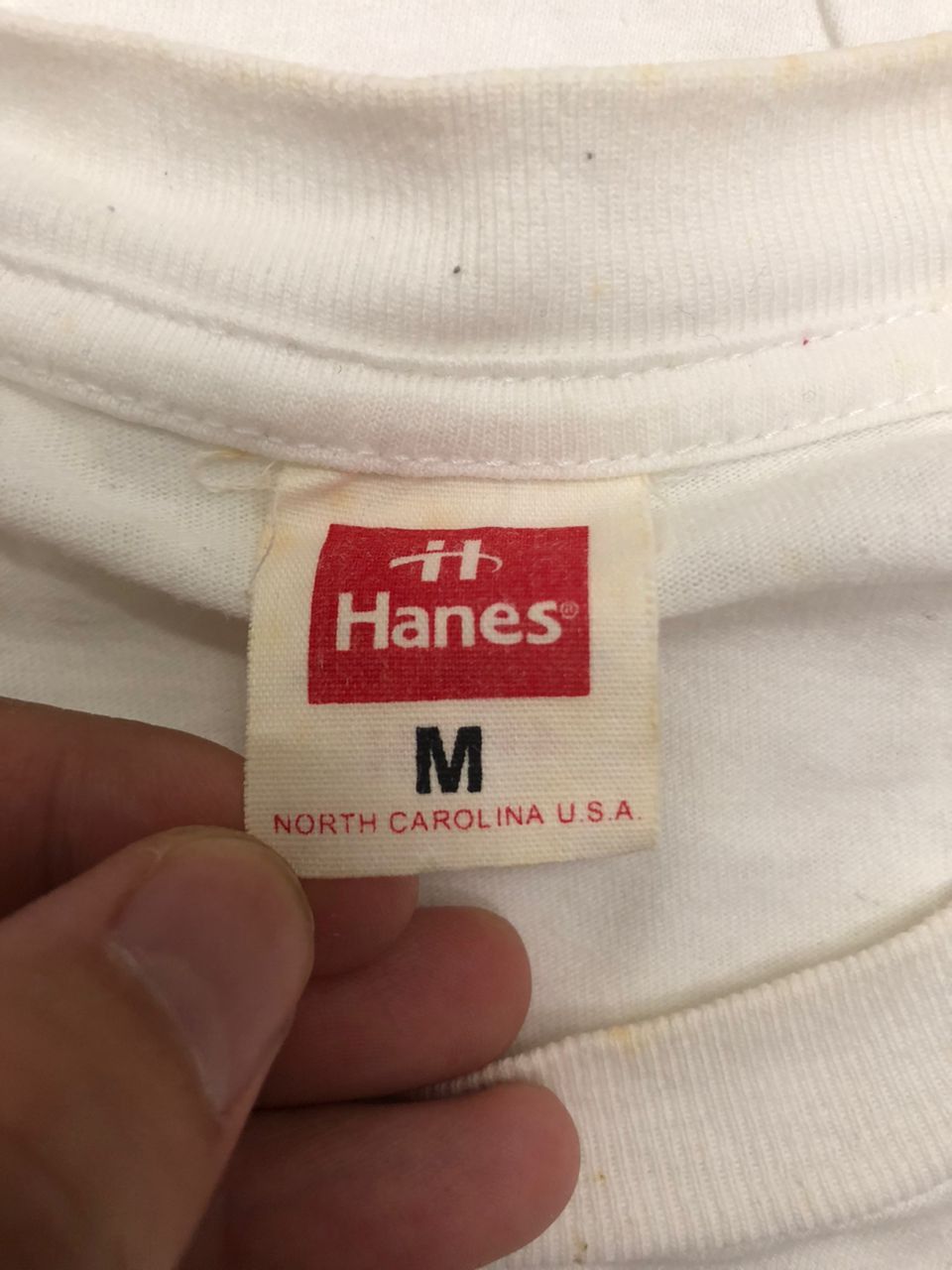 Vintage 🔥Vintage Deals🔥 Sweatshirt Hanes Spellout -Big Logo Size US M / EU 48-50 / 2 - 4 Thumbnail