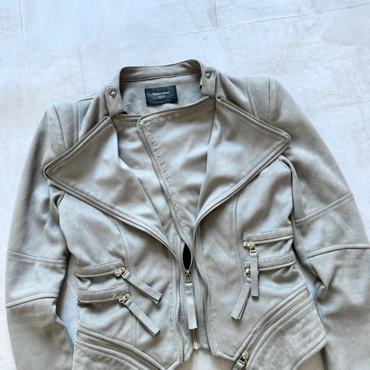 Hysteric Glamour × Undercover 00s Military Zipper Jacket Japan Napoleon Rick Owens Vibe Size S / US 4 / IT 40 - 5 Thumbnail