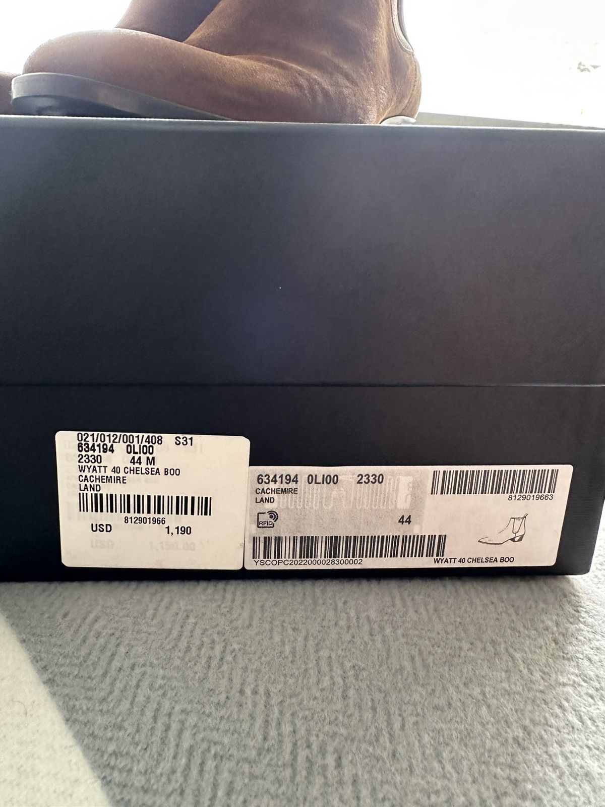 Saint Laurent Paris Saint Laurent wyatt 40 Chelsea boot Size US 11 / EU 44 - 11 Thumbnail