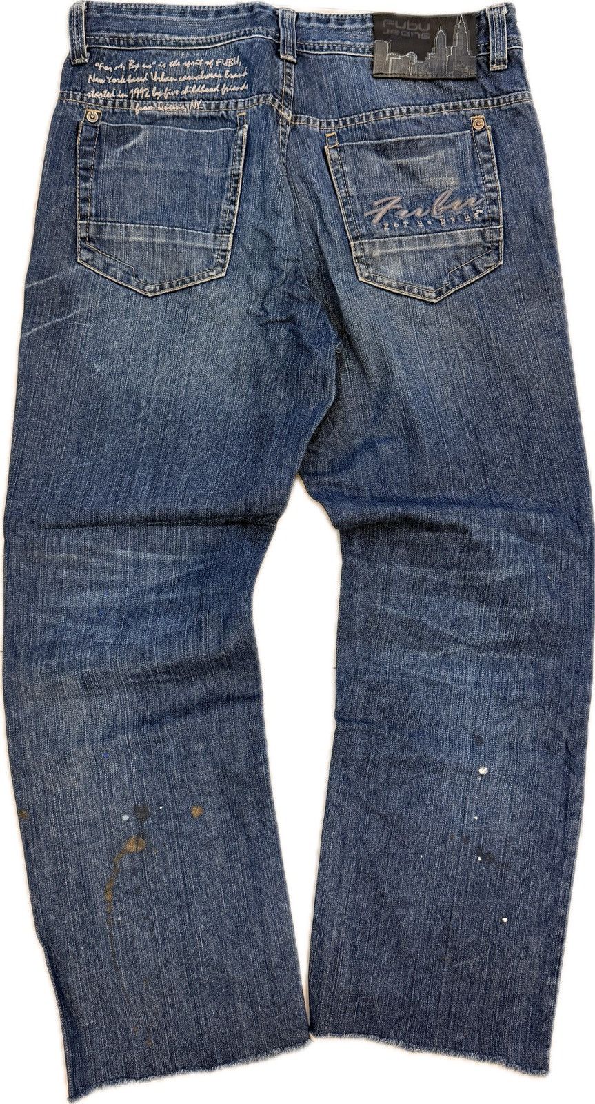Fubu Fubu The Collection Denim Jeans Size US 32 / EU 48 - 2 Thumbnail