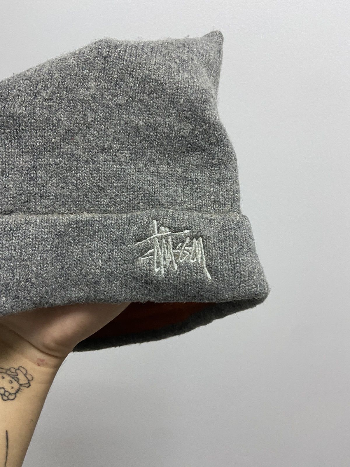 Stussy × Vintage Unusual geometric Square hat Vintage Small Logo Size ONE SIZE - 4 Thumbnail