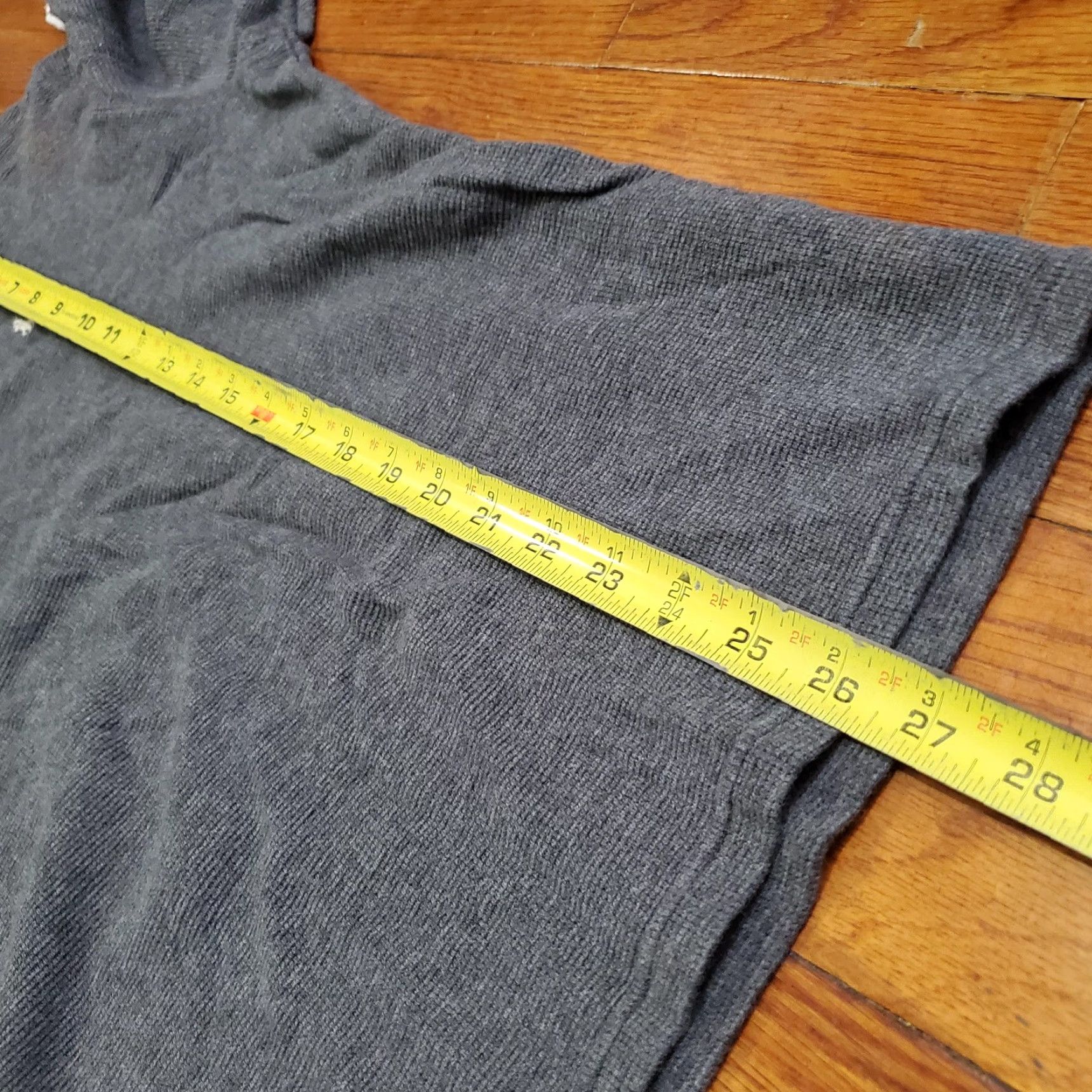 Polo Ralph Lauren Polo Ralph Lauren Sweater Mens 2XL Gray Waffle-Knit V-Neck Cotton Pullover Size US XXL / EU 58 / 5 - 7 Thumbnail