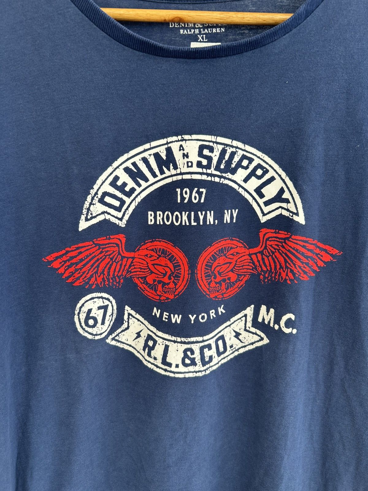 Denim & Supply Ralph Lauren Denim & Supply Fronthit Blue T Size US XL / EU 56 / 4 - 3 Thumbnail