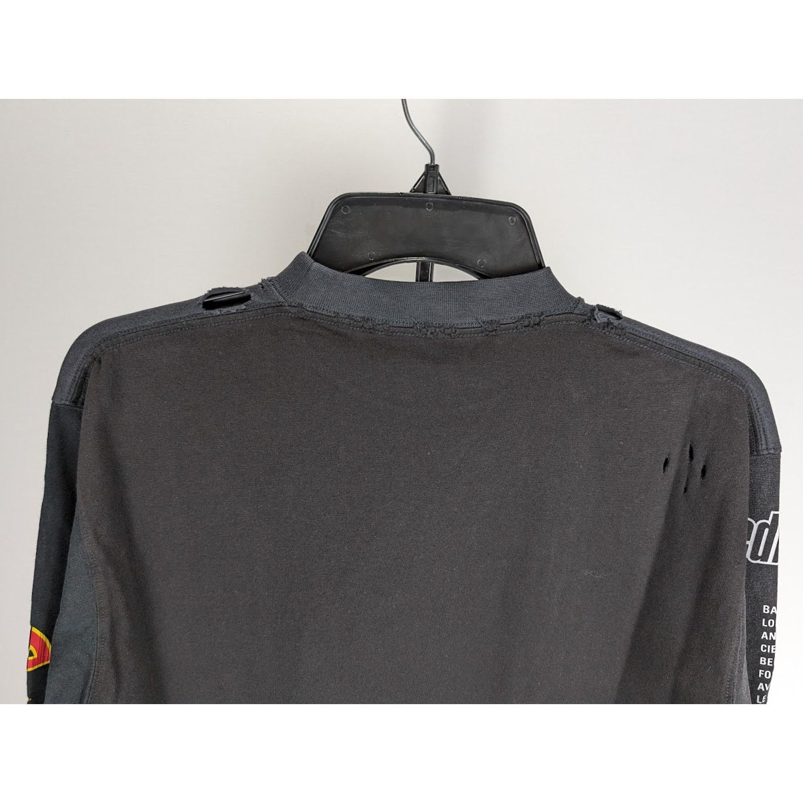Balenciaga o1rshd1 Speed Hunter Long Sleeve T-Shirt in Black Size US L / EU 52-54 / 3 - 15 Thumbnail