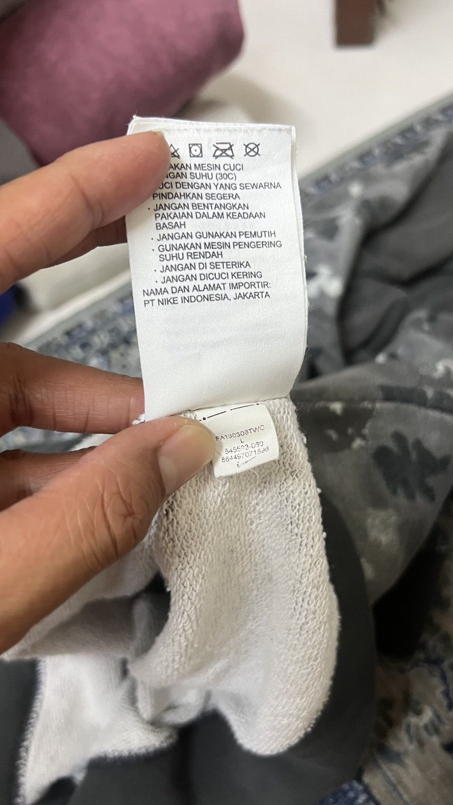 Nike Nike Camo Hoodie Size US L / EU 52-54 / 3 - 8 Thumbnail